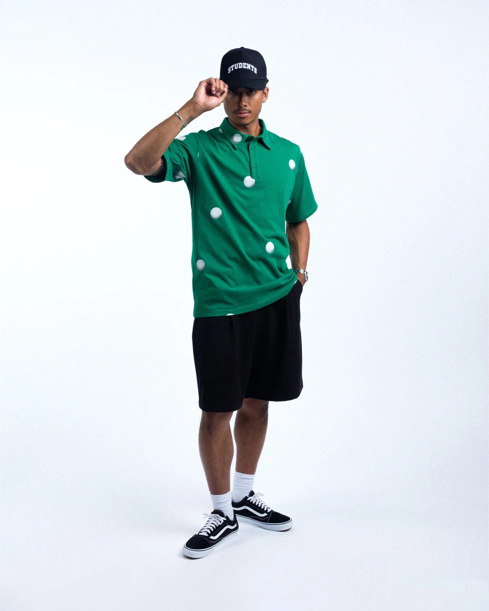 Students Golf Filhurst S/S Polo Green