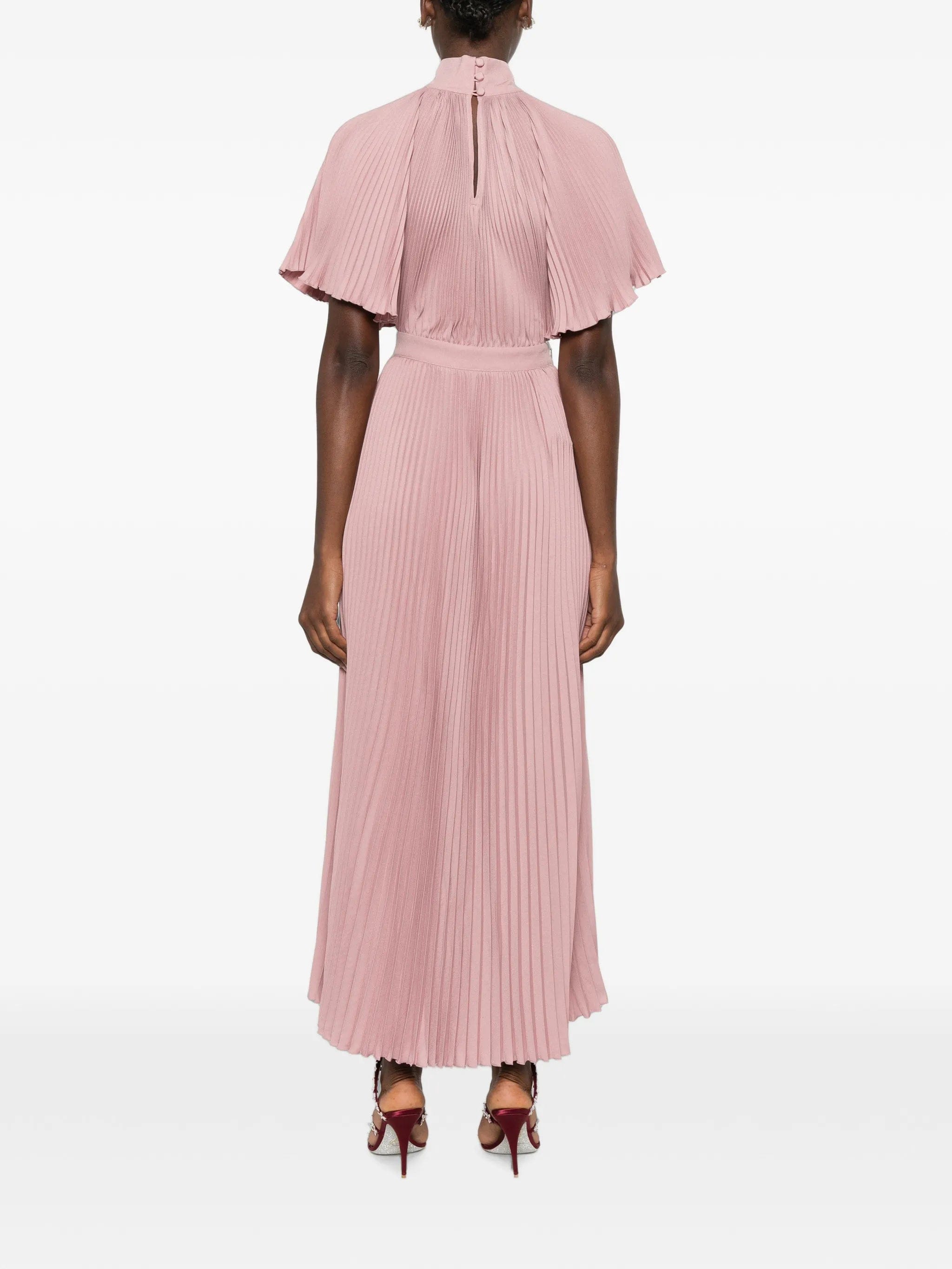 L'IDÉE Anais pleated midi dress