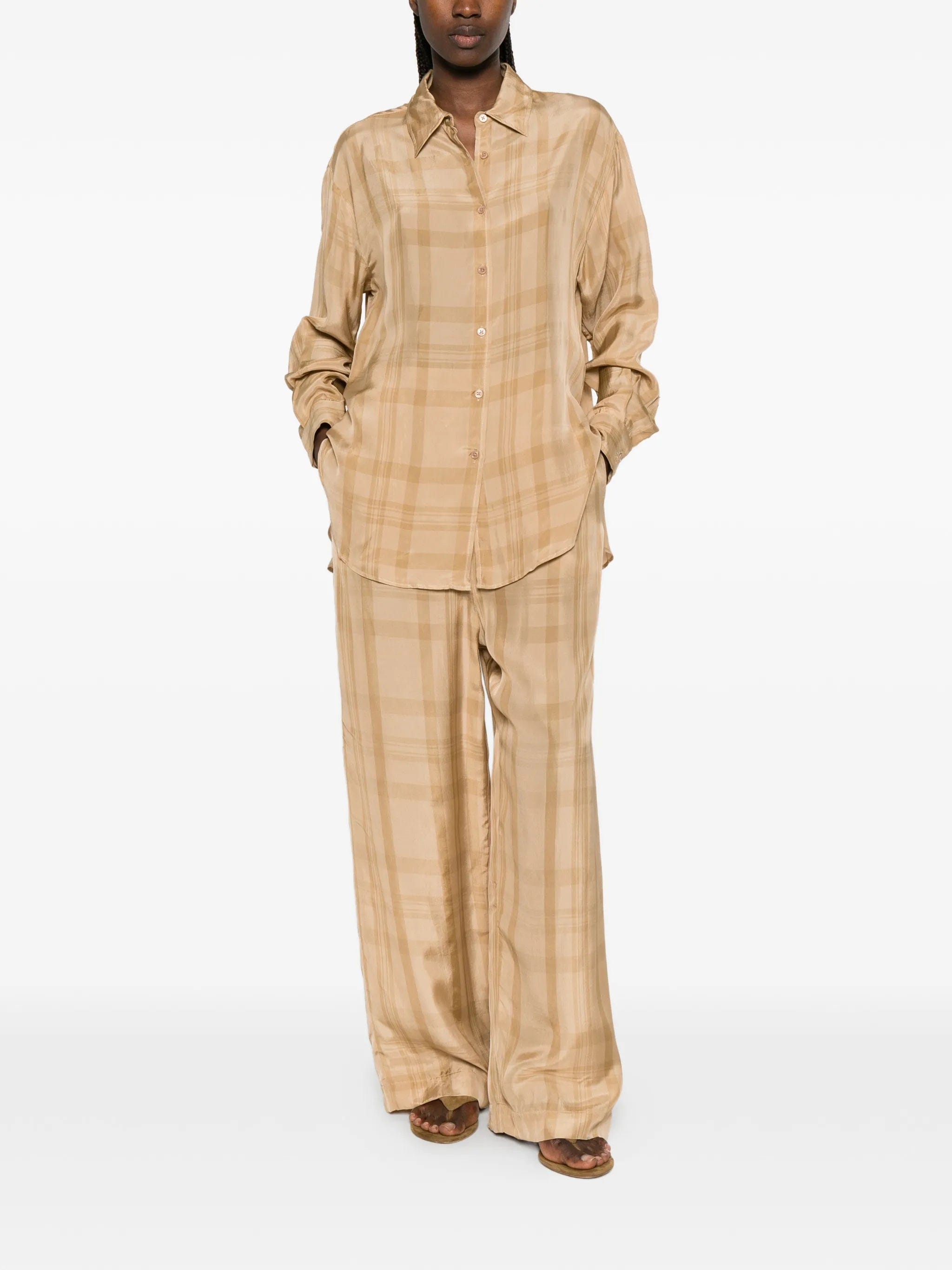 The Frankie Shop Peri check - pattern shirt