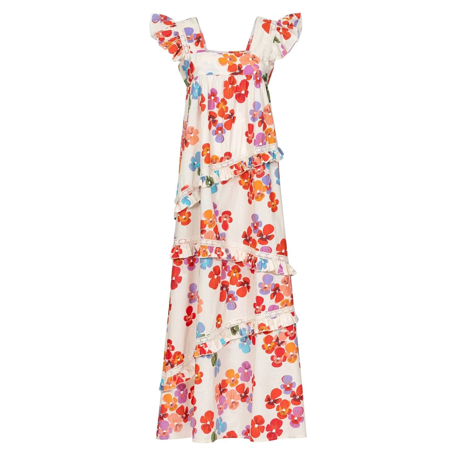 Flower Women's Flower Olla Dress In Rainbow