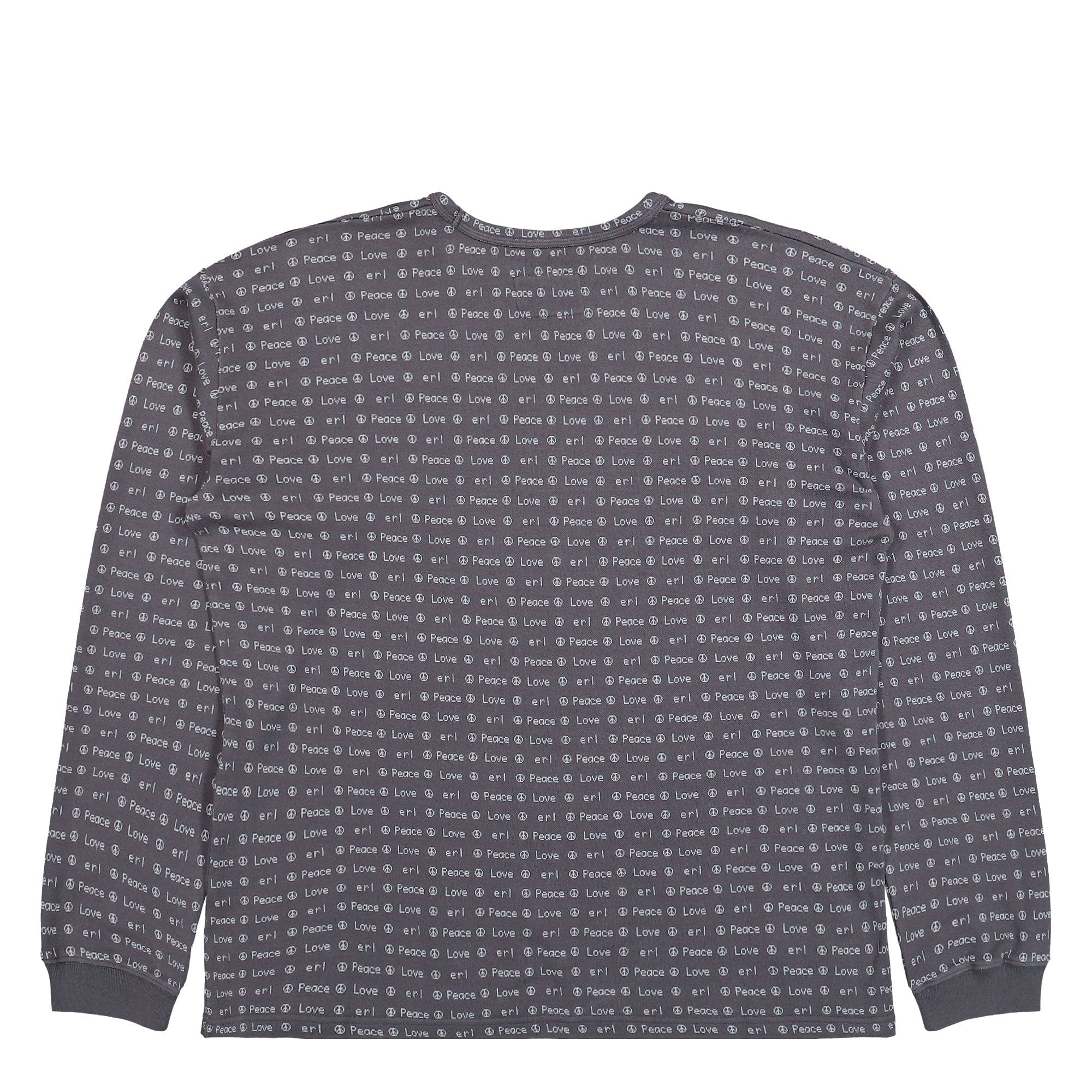 ERL Jacquard Long Sleeve Knit T-Shirt