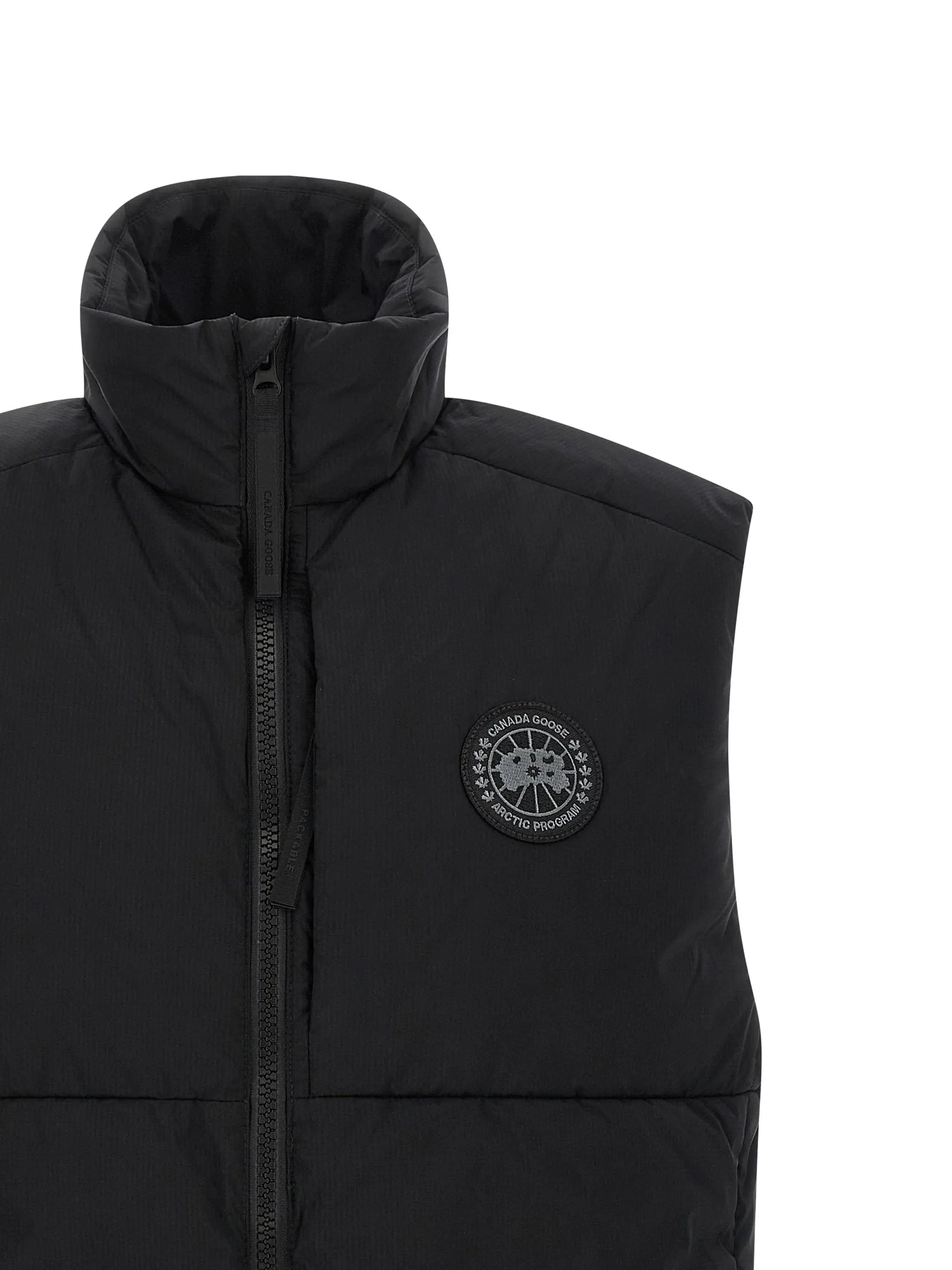 Canada Goose quilted logo - patch gilet