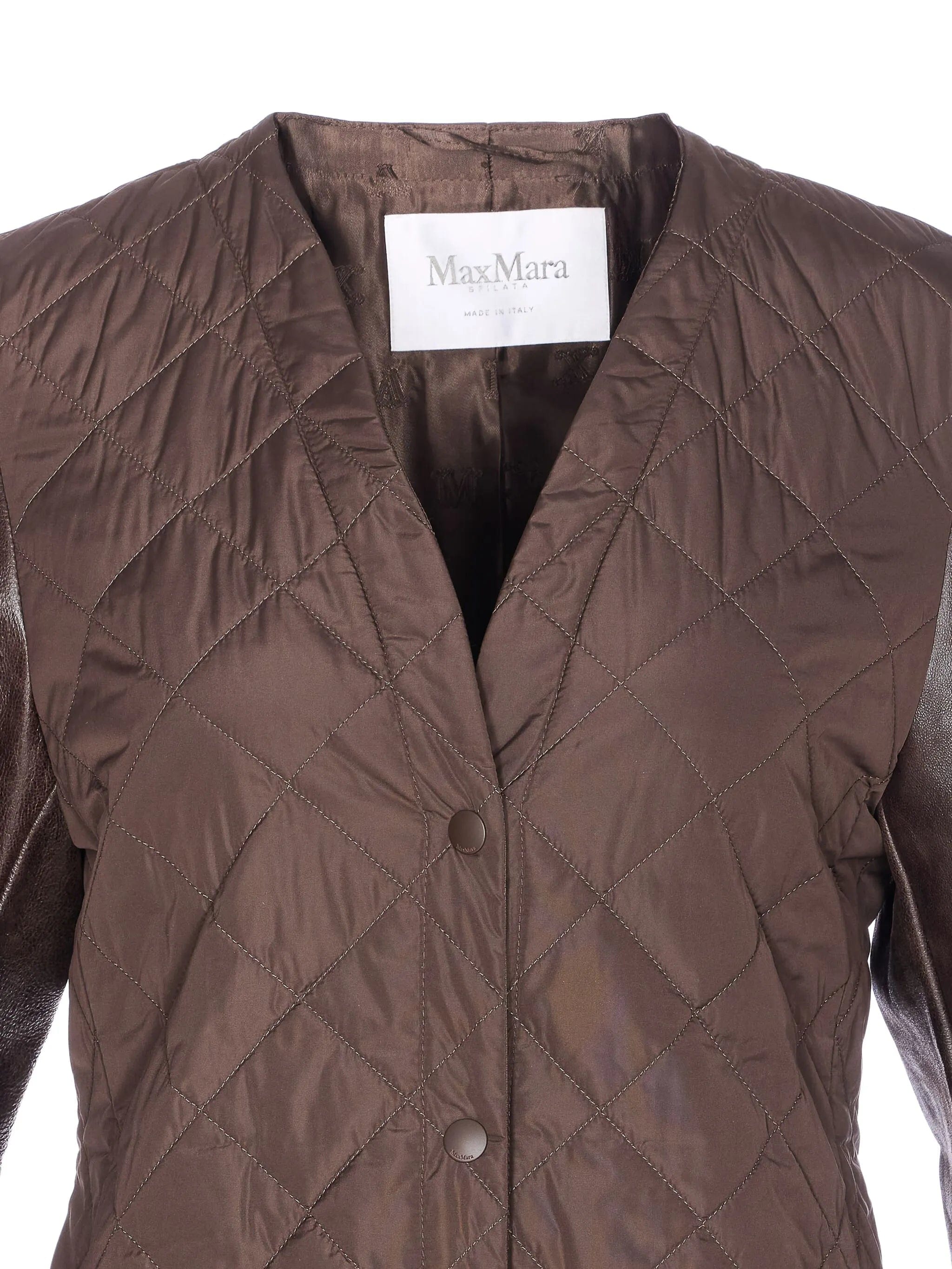 Max Mara Berta quilted coat