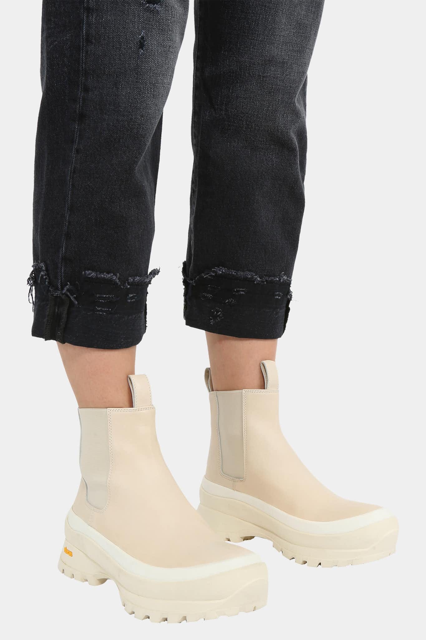 R13 Jean Jake Black en coton noir
