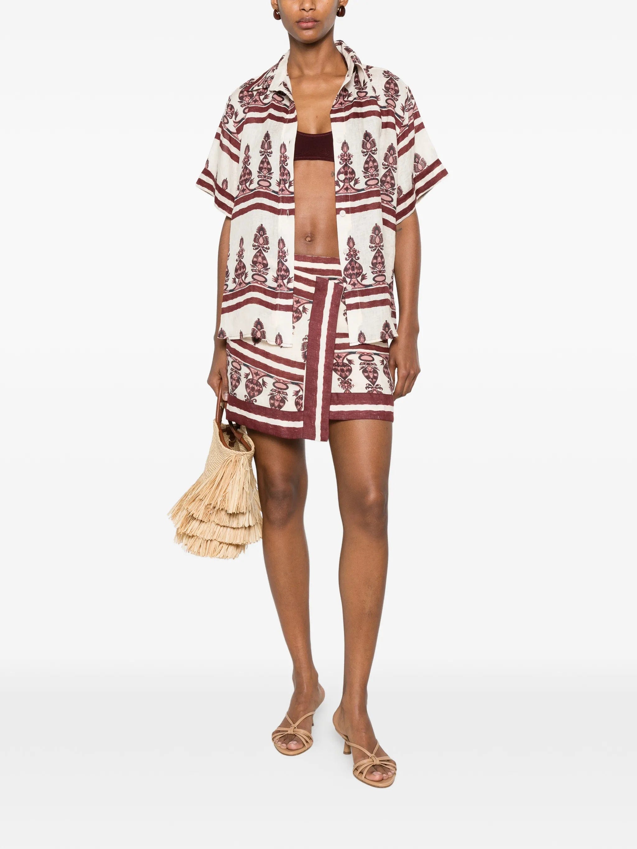 Johanna Ortiz La Creciente printed shirt