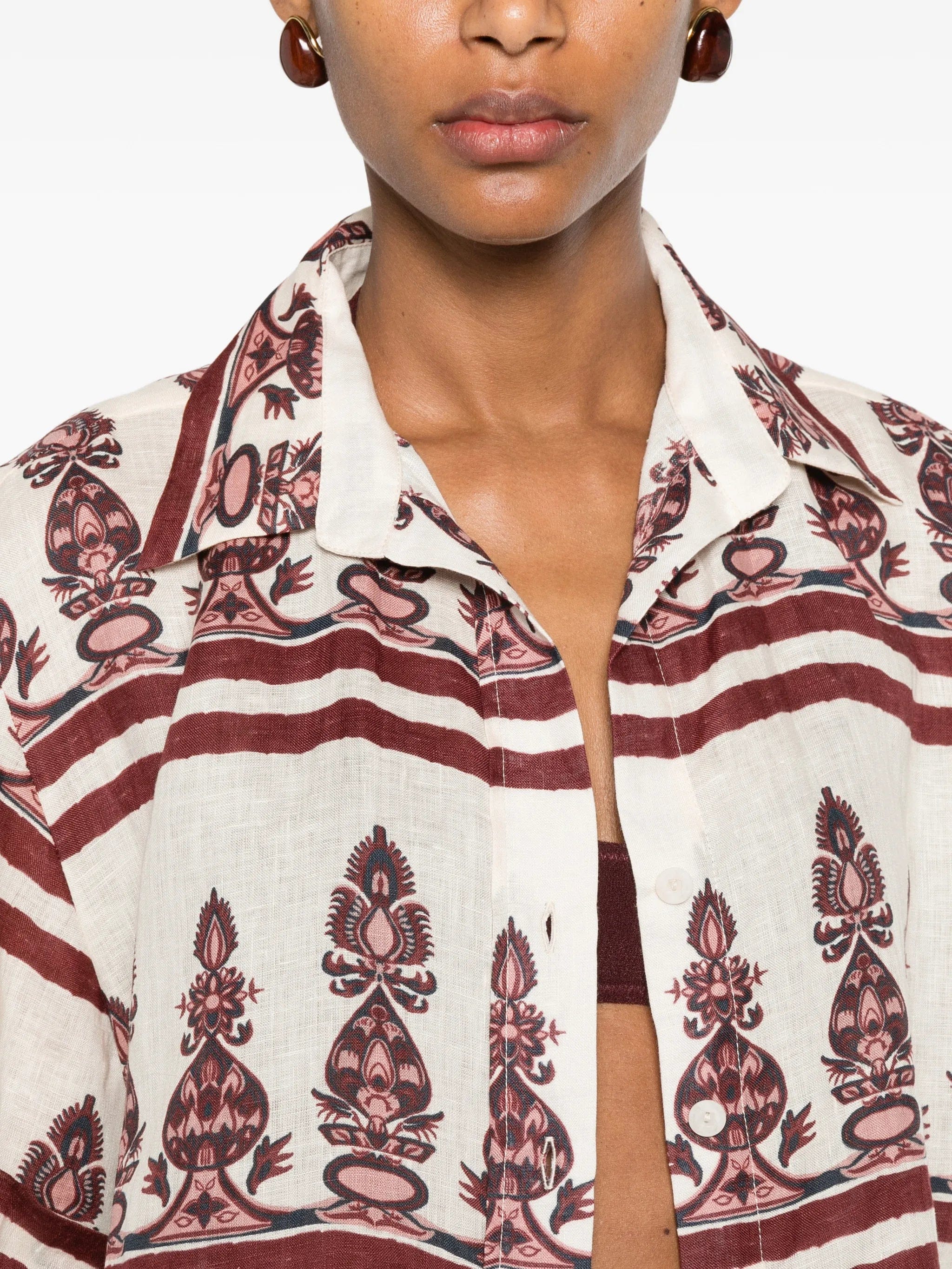 Johanna Ortiz La Creciente printed shirt