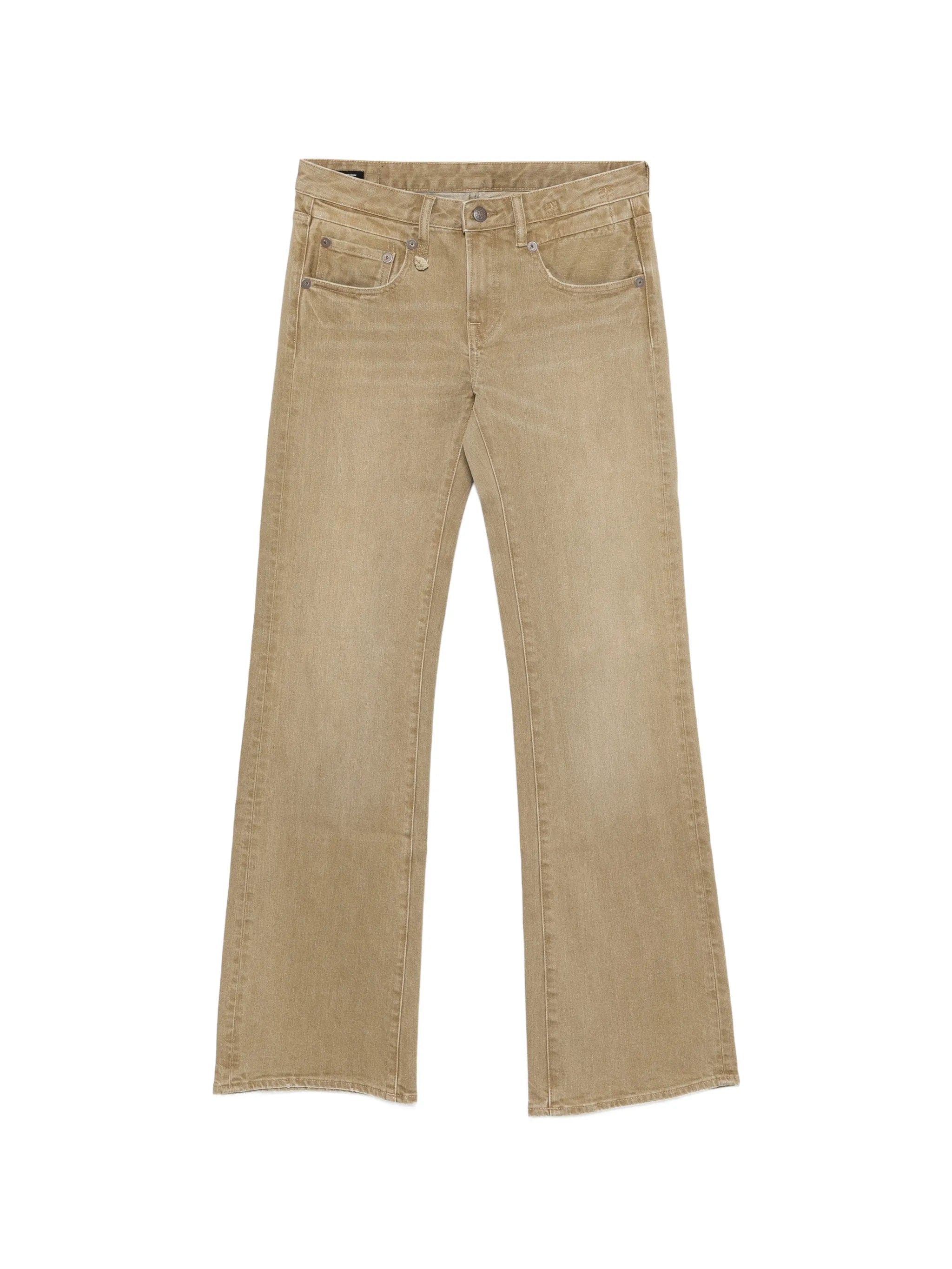 R13 Boy five - pocket flared jeans