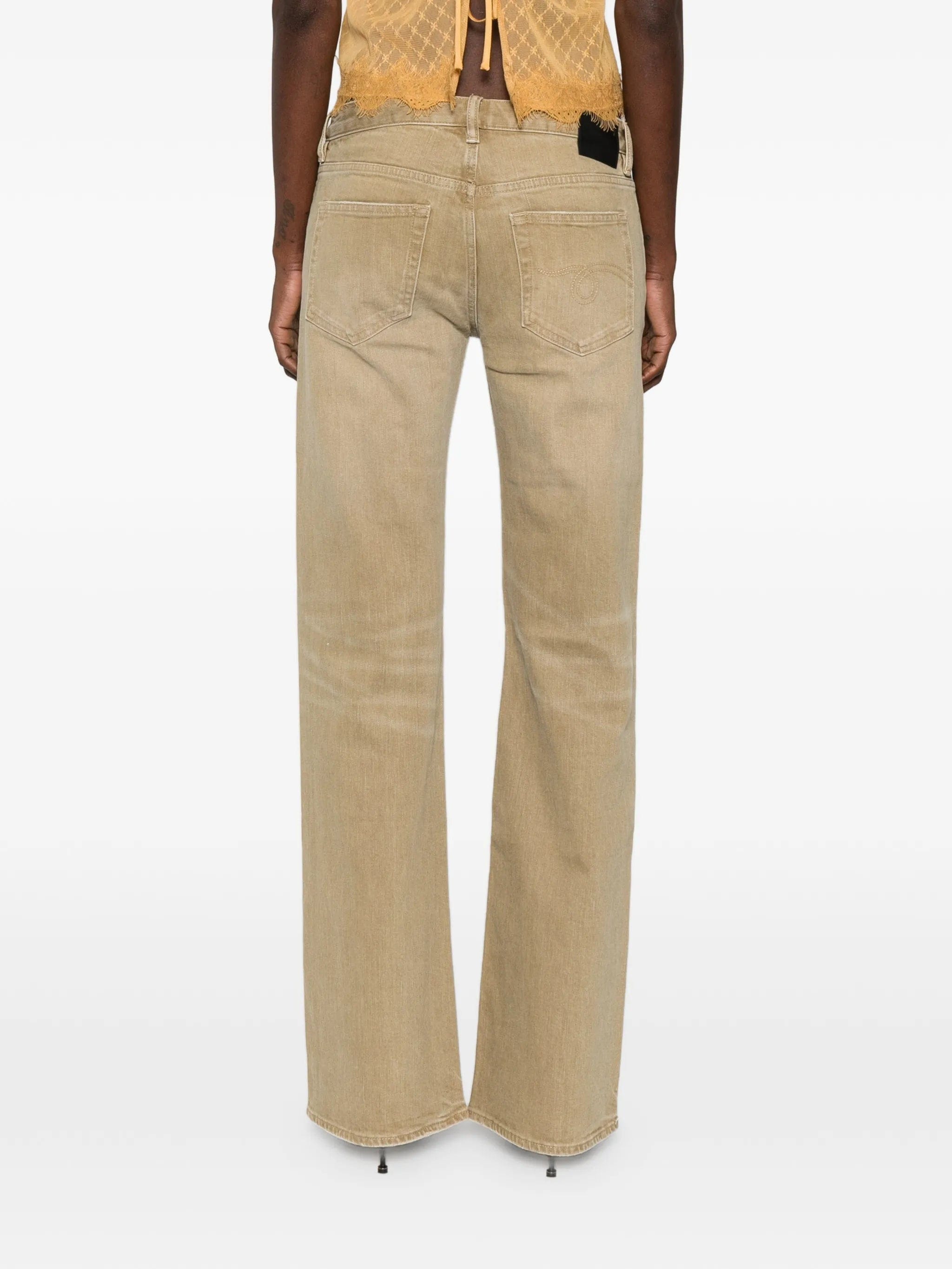 R13 Boy five - pocket flared jeans