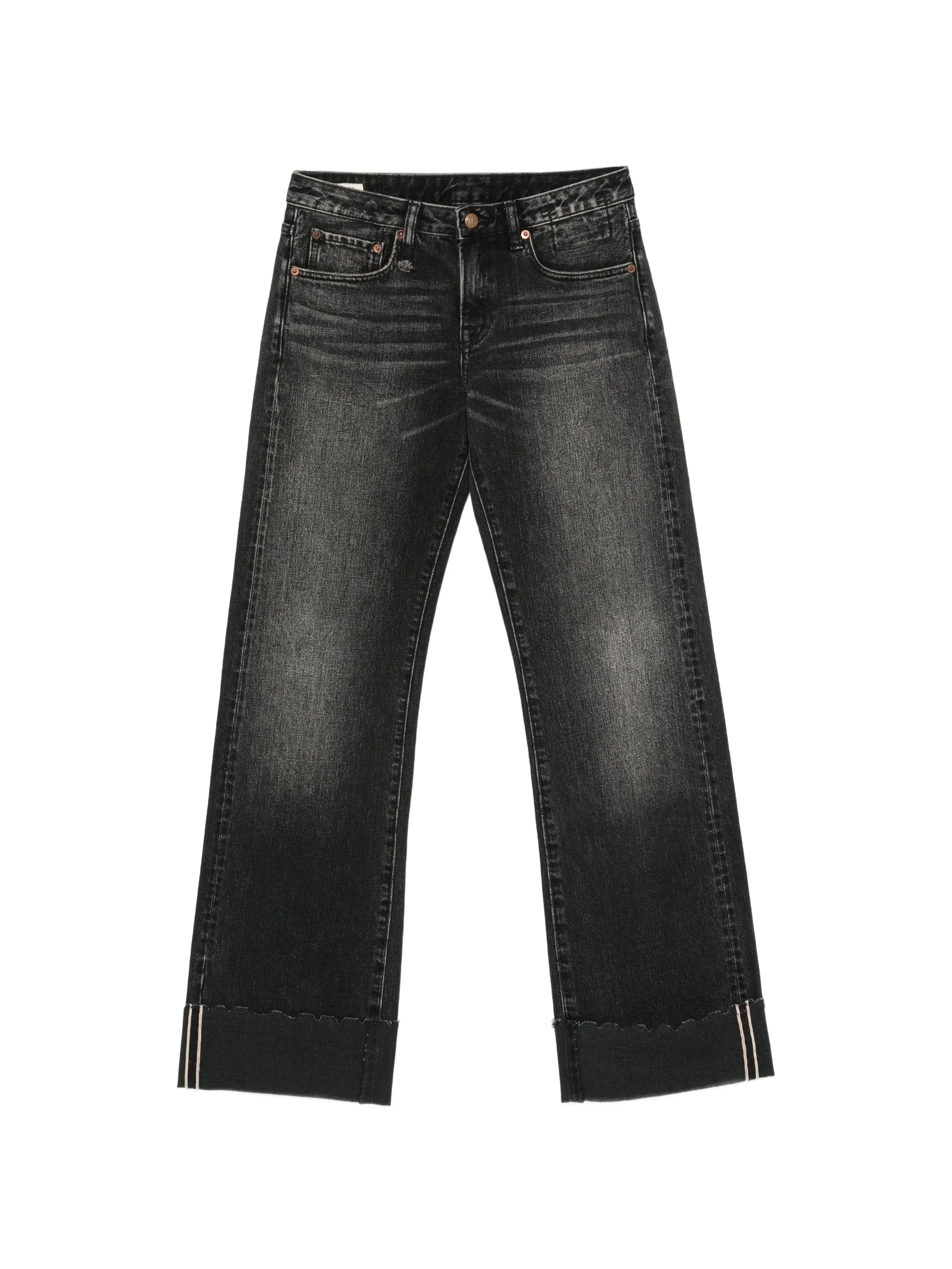 R13 Effie cuffed jeans