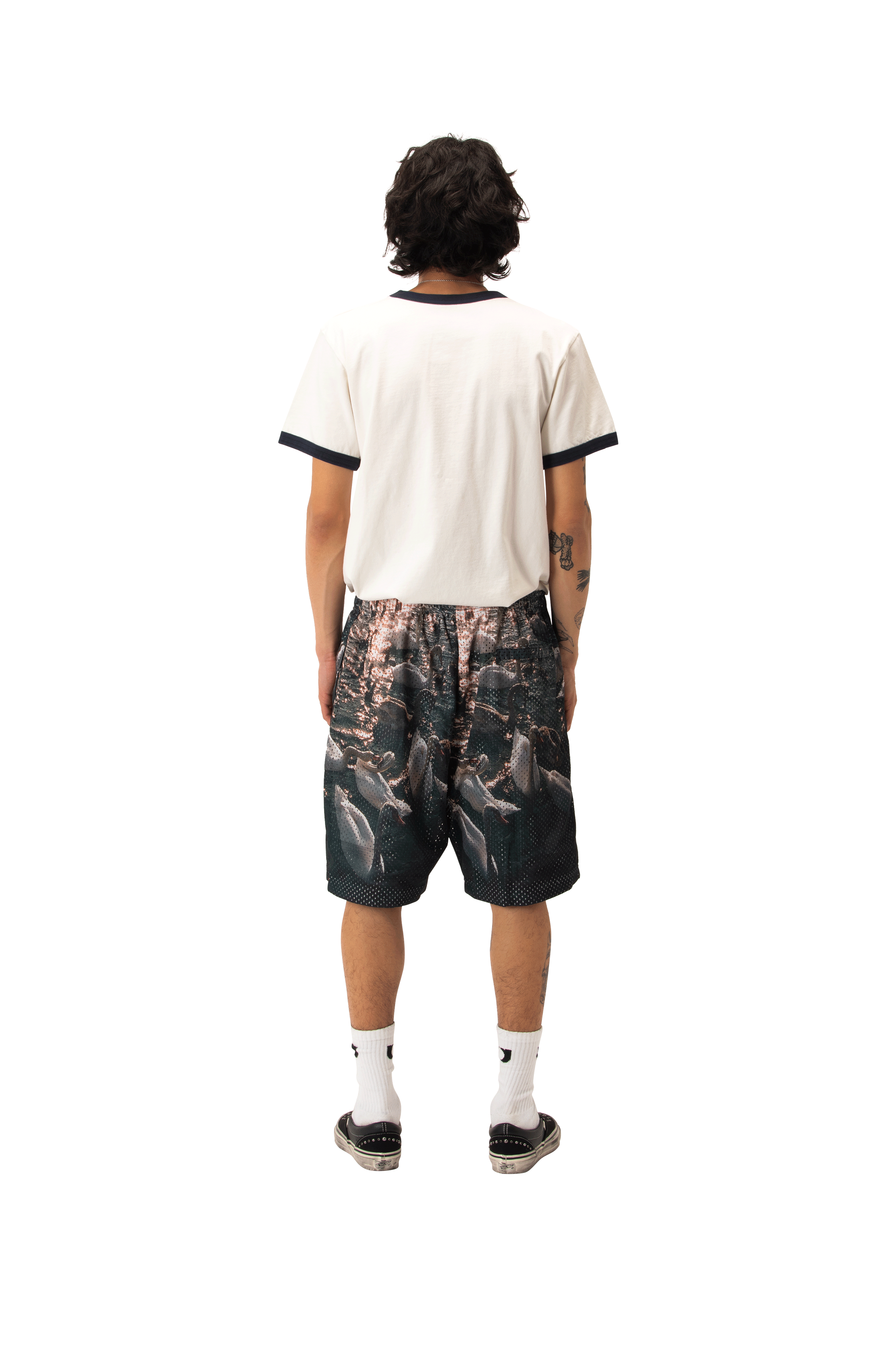 Rassvet Swan Mesh Short Woven