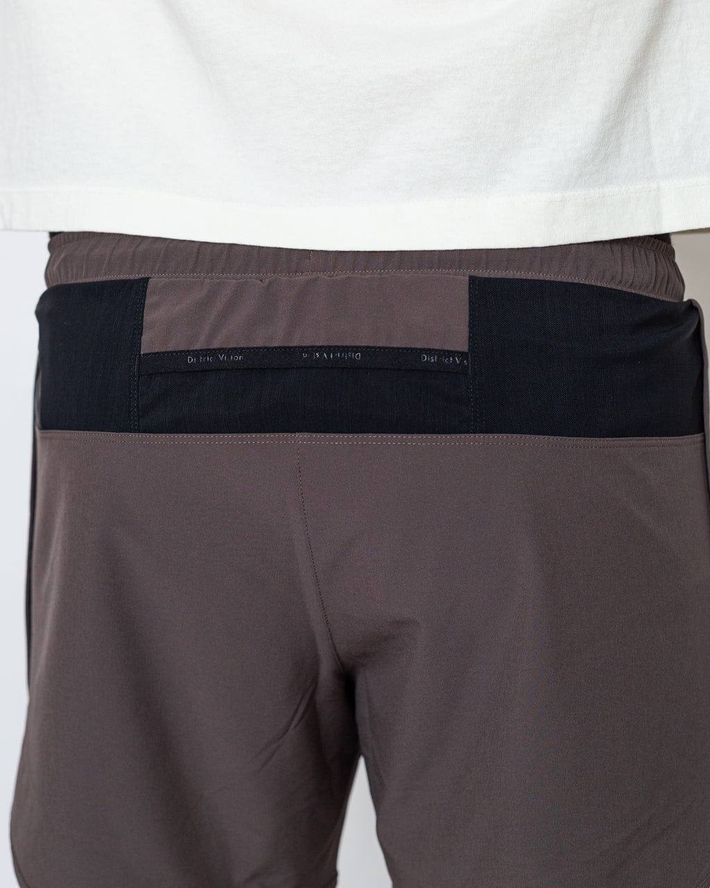 District Vision 5 Inch Training Short - Dark Taupe