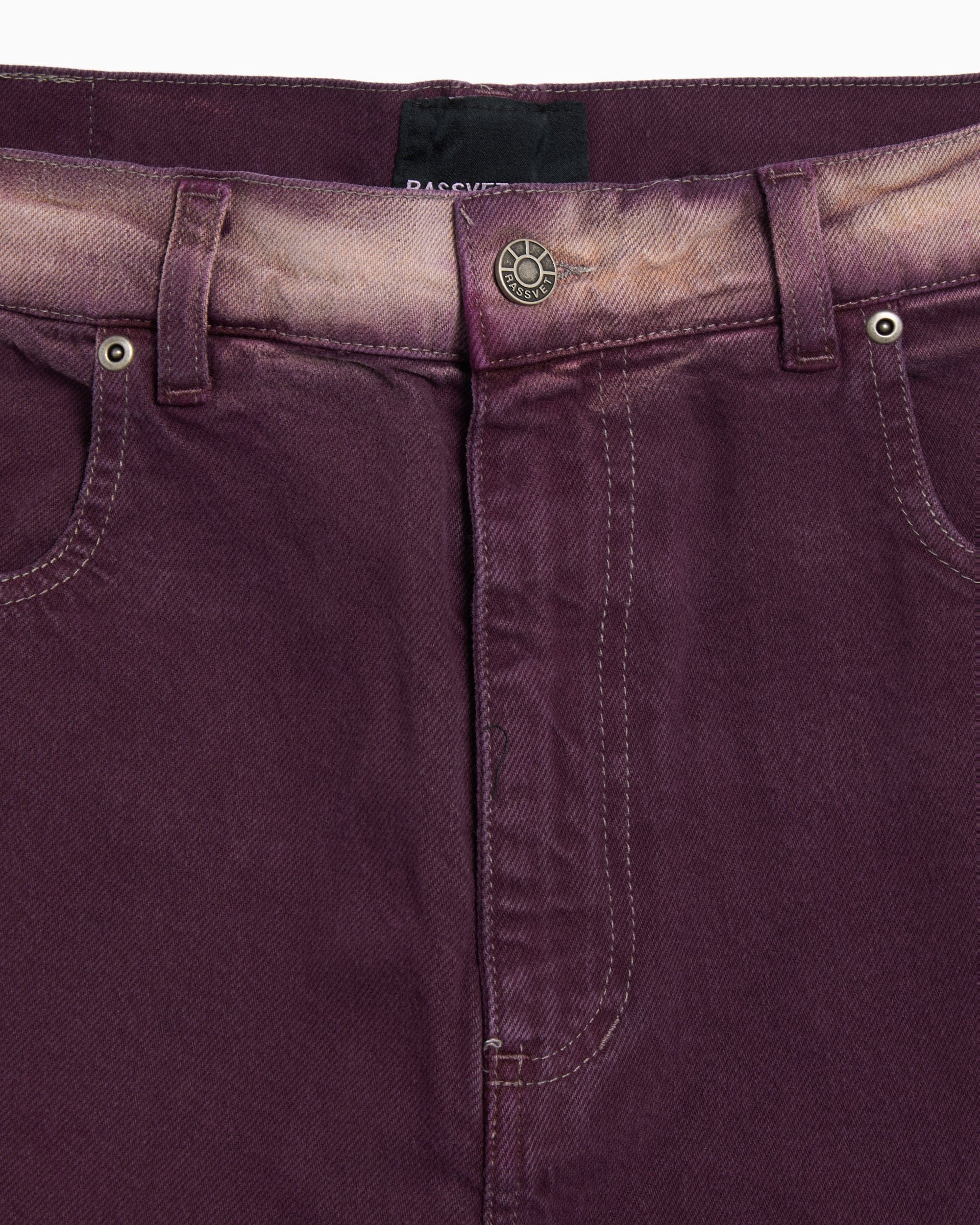 Rassvet Pantalones vaqueros Baggy Relaxed Rassvet Shadow Wash para hombre