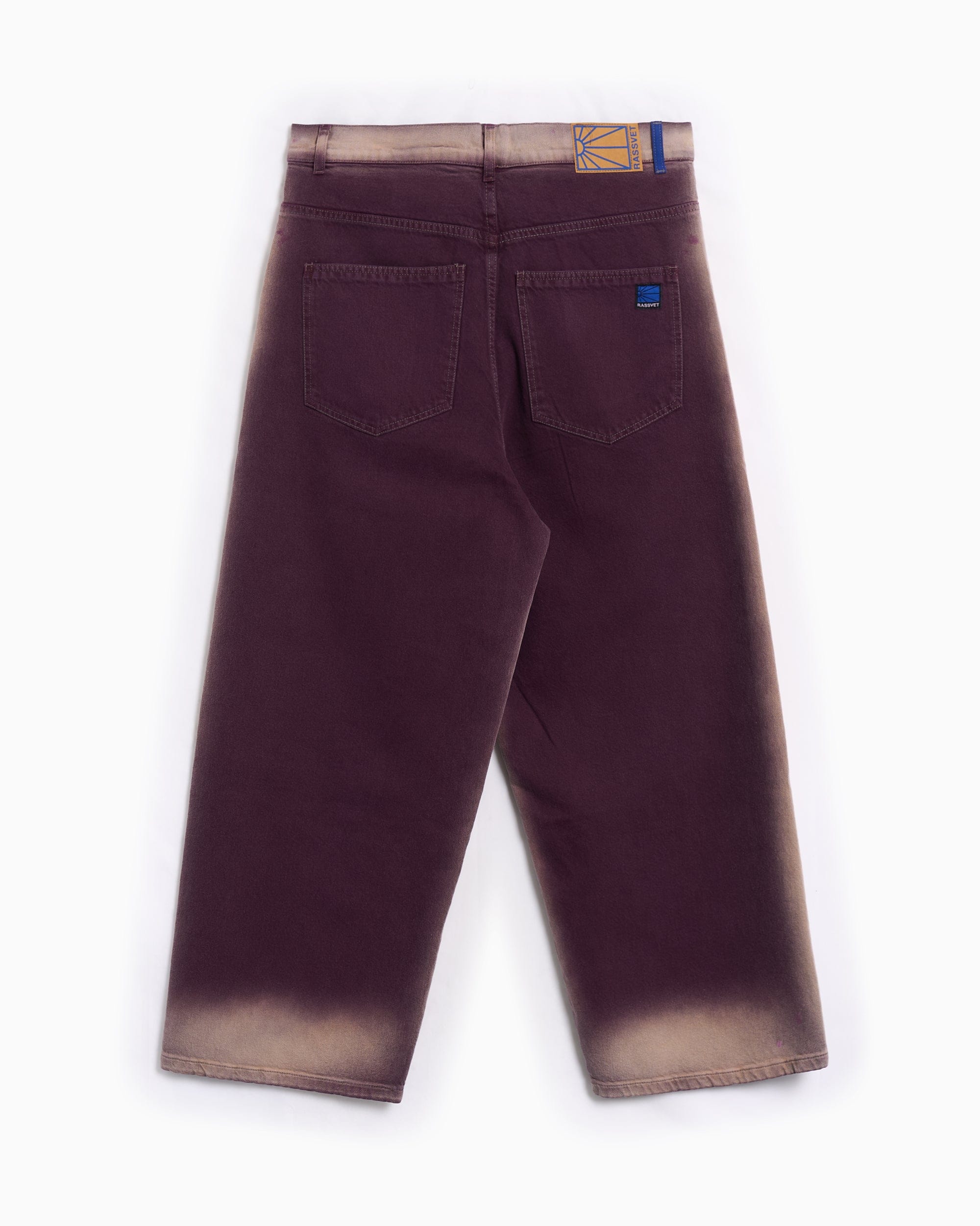 Rassvet Pantalones vaqueros Baggy Relaxed Rassvet Shadow Wash para hombre
