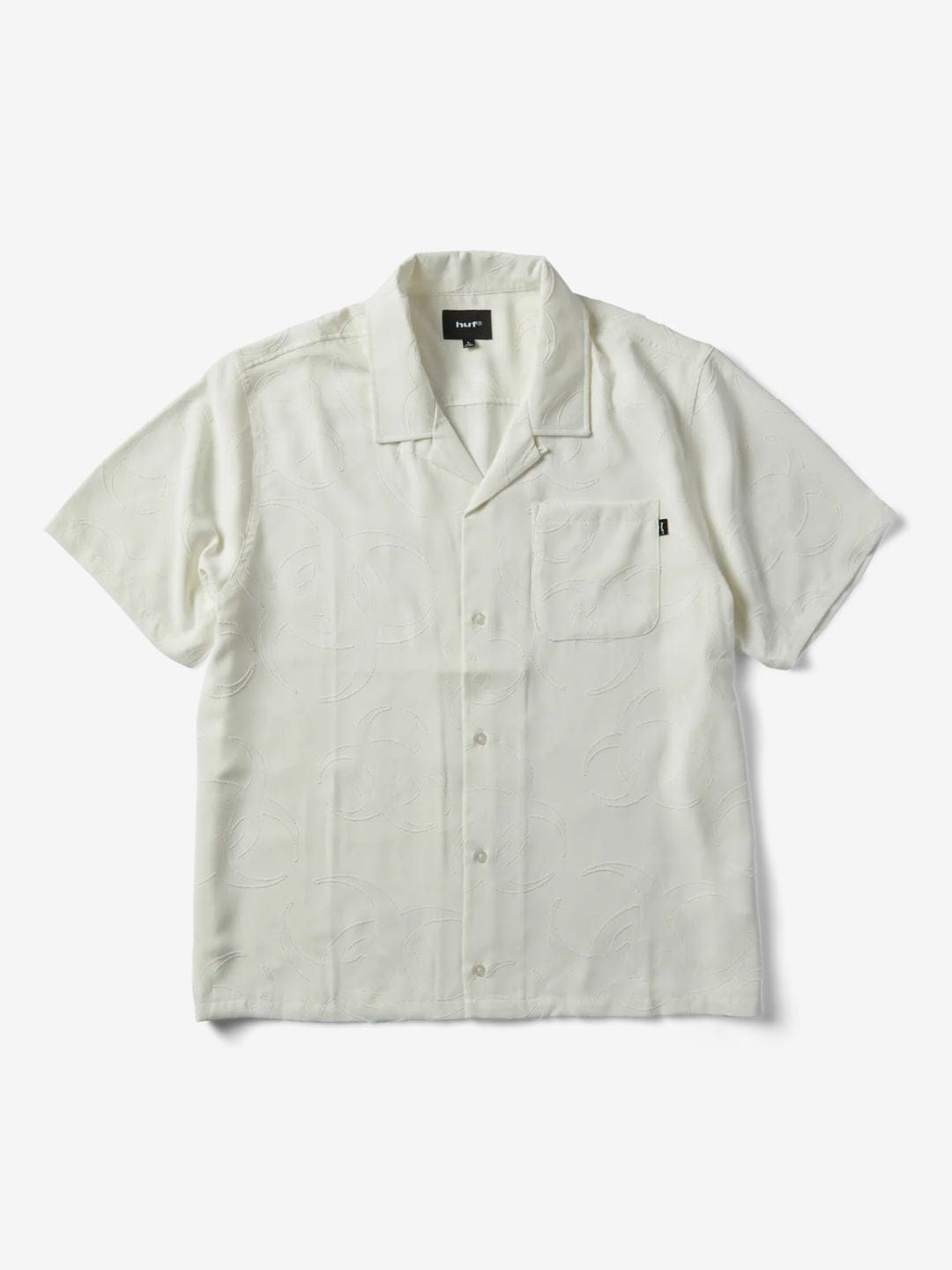 HUF Sector Jacquard Shirt Bleach