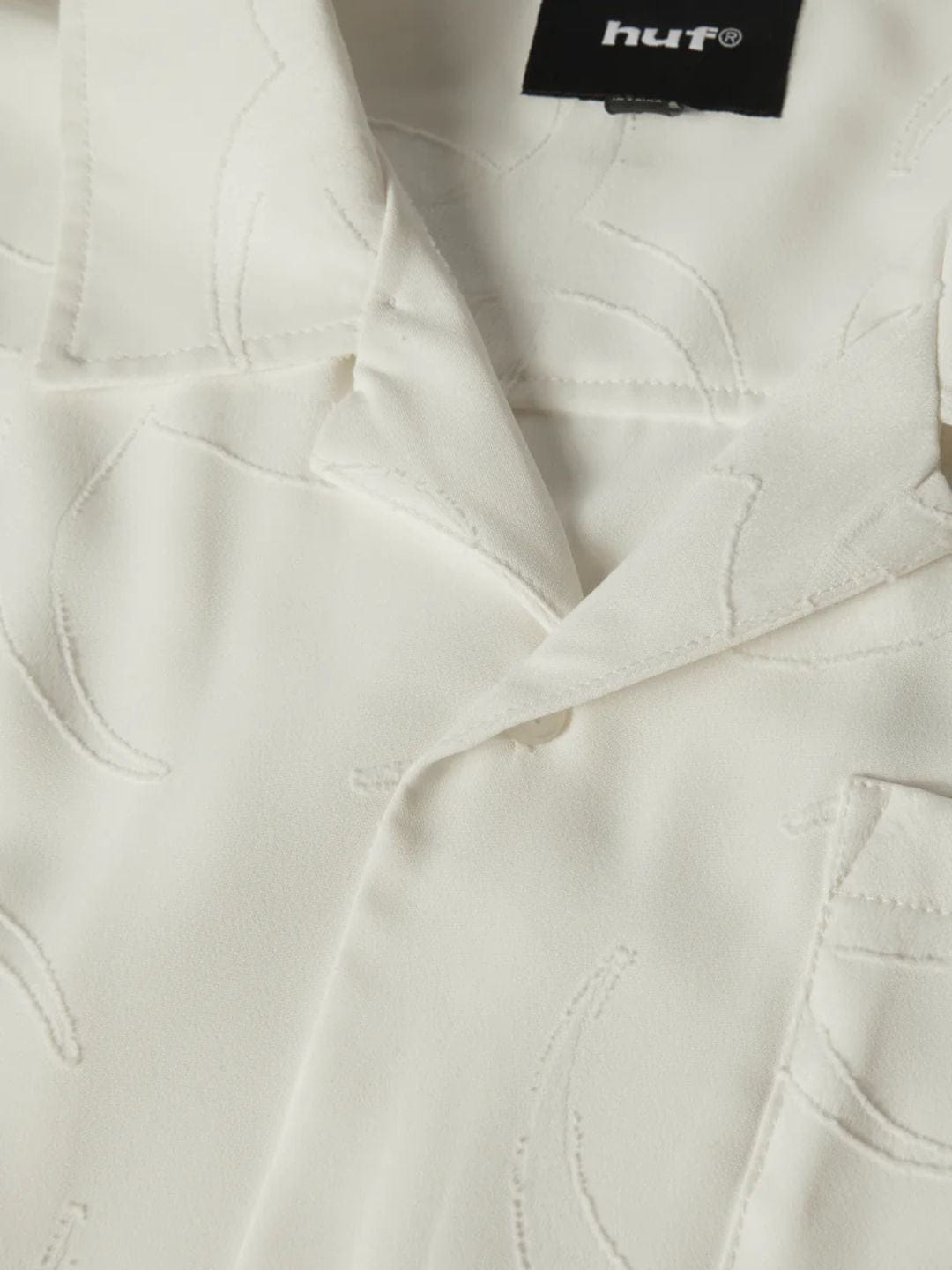HUF Sector Jacquard Shirt Bleach