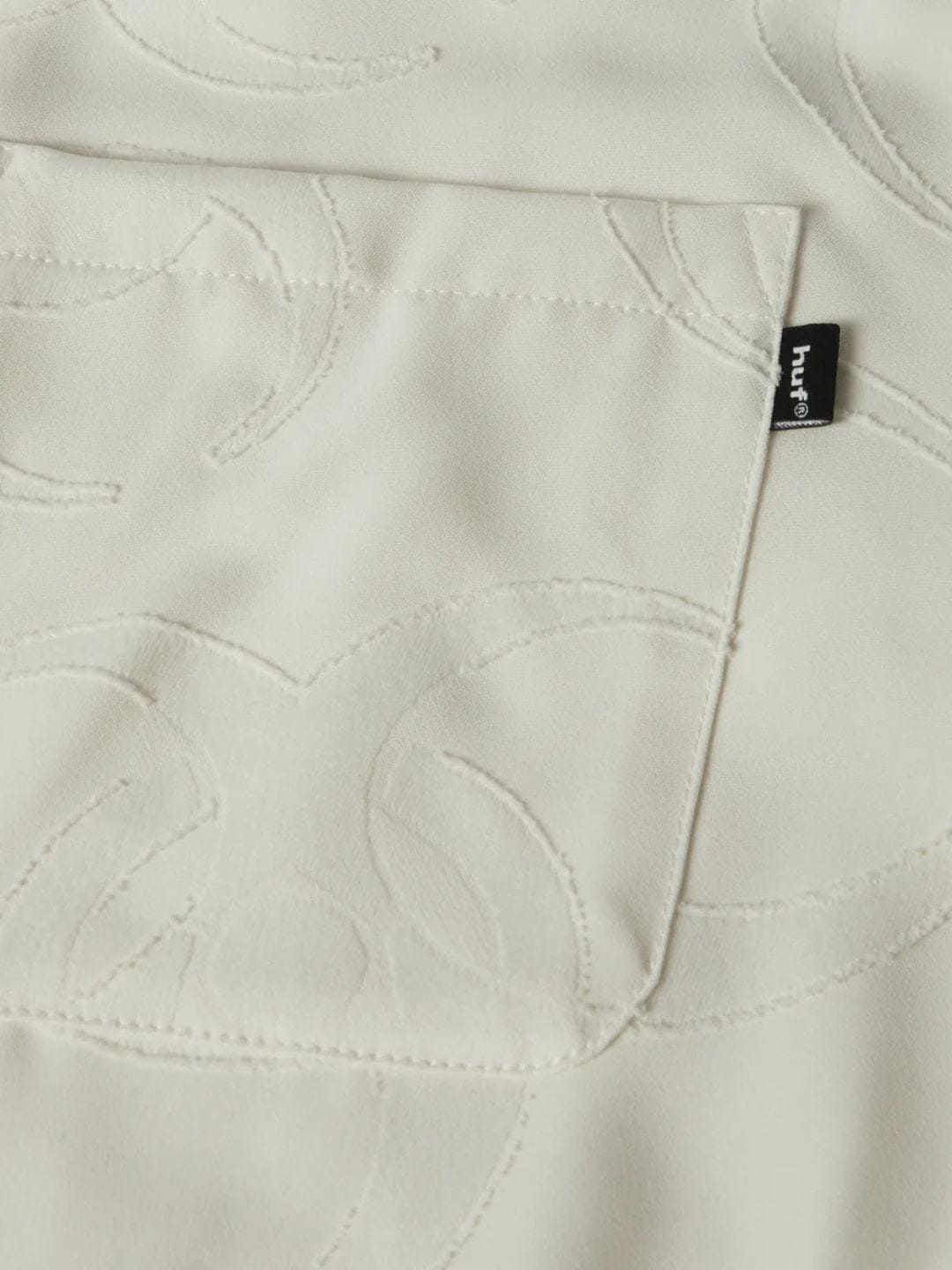 HUF Sector Jacquard Shirt Bleach