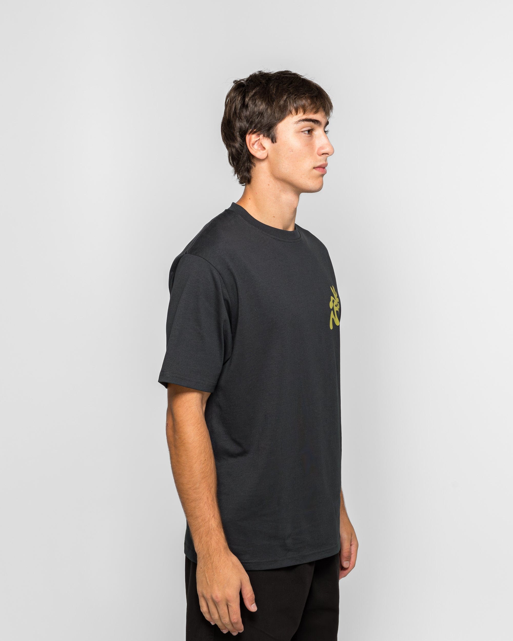 Gramicci Running Man T-Shirt - Vintage Black