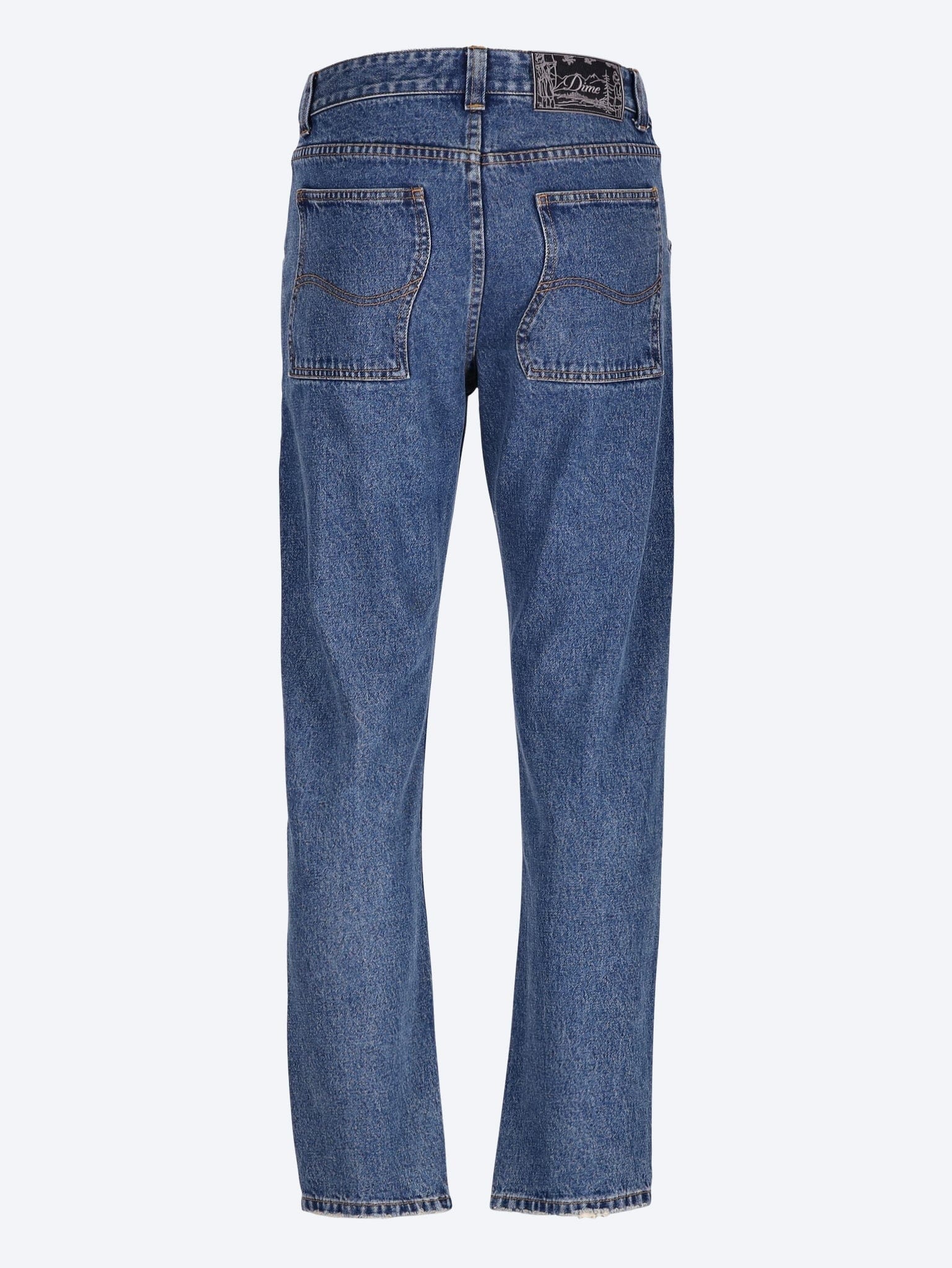 DIME Straight denim pants