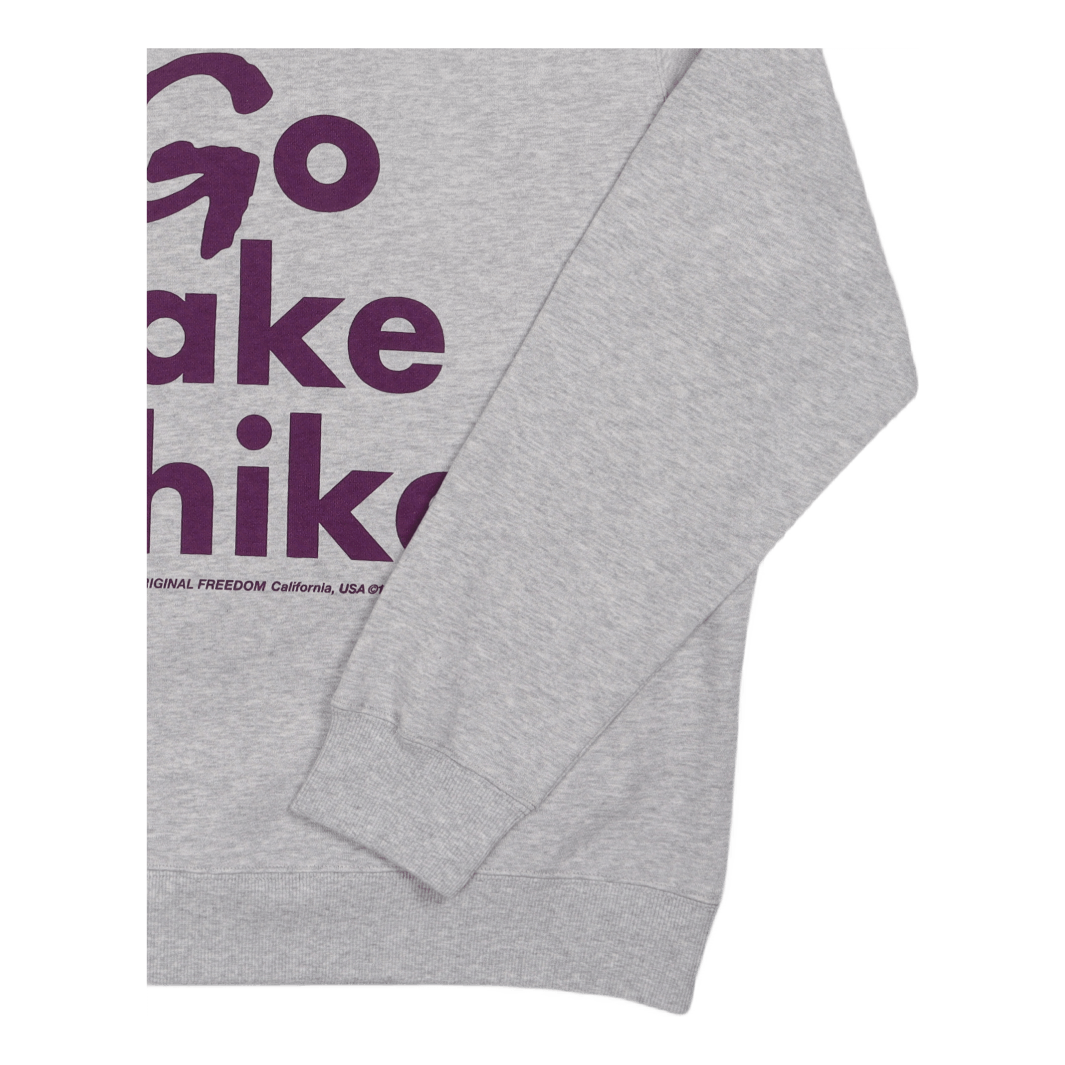 Gramicci Take A Hike Sweatshirt Ash Heather