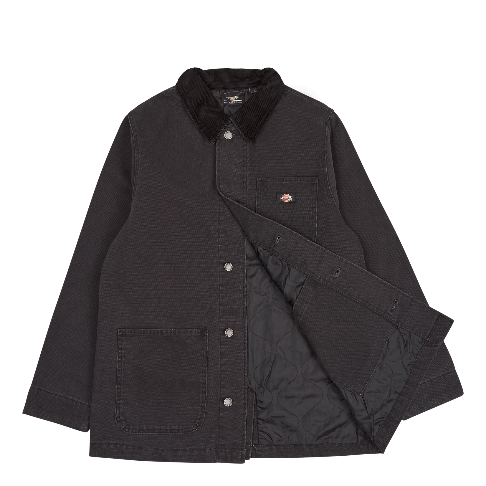 Dickies Duck Canvas Chore Coat Sw Black