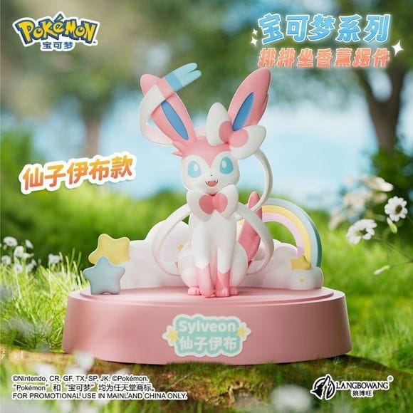 Langbowang Pokemon Aromatherapy Fragrance Series Figure - Sylveon