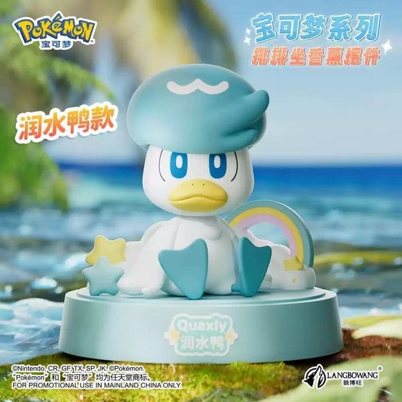 Langbowang Pokemon Aromatherapy Fragrance Series Figure - Quaxly