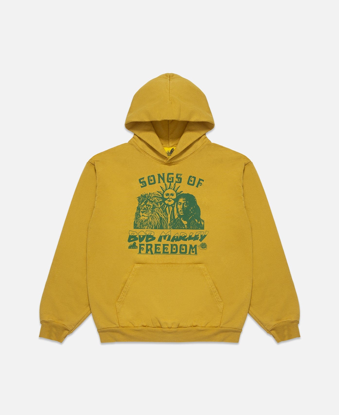 Online Ceramics Songs Of Freedom' Hoodie (Yellow)