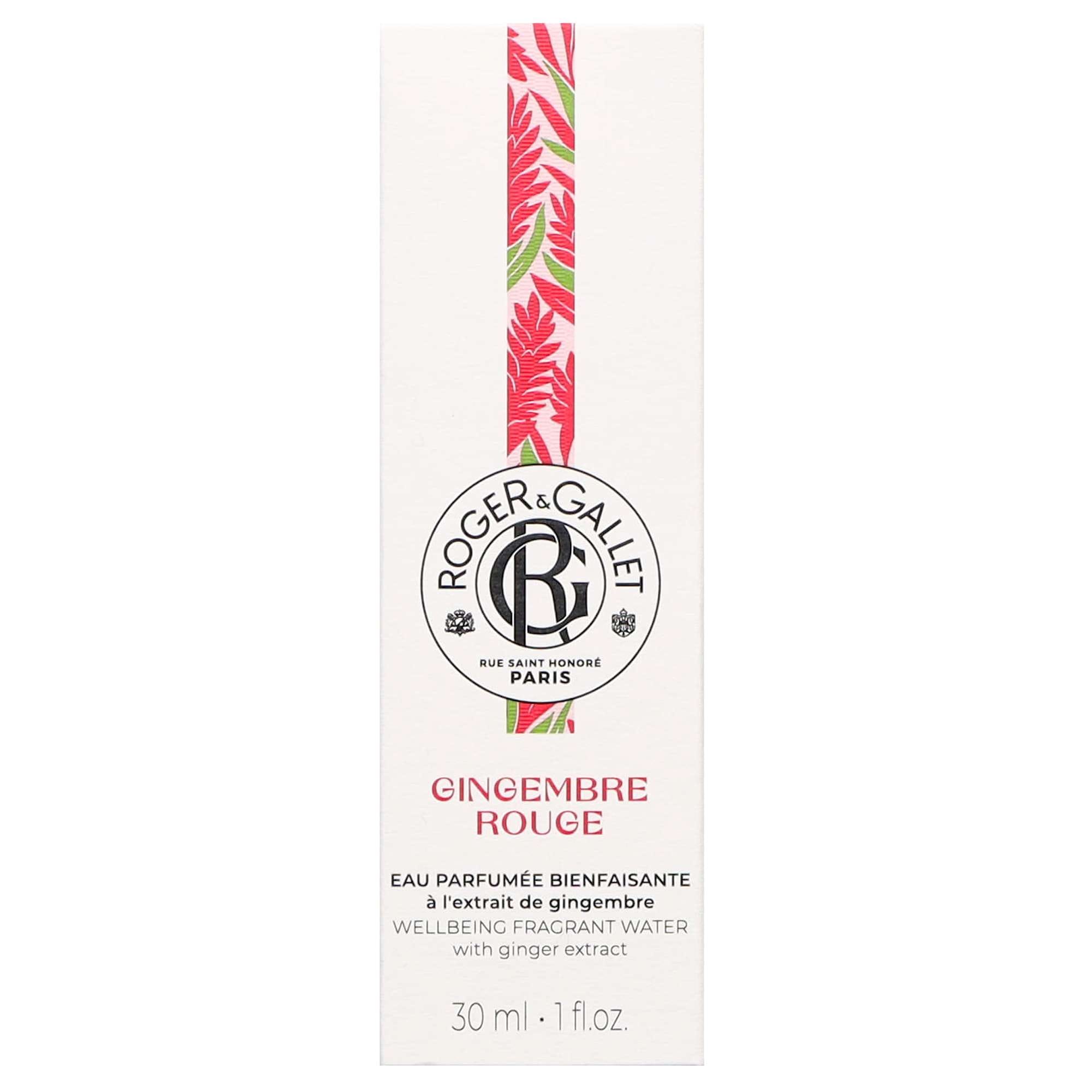 Roger & Gallet Gingembre Rouge Wellbeing Fragrant Water 30 ml