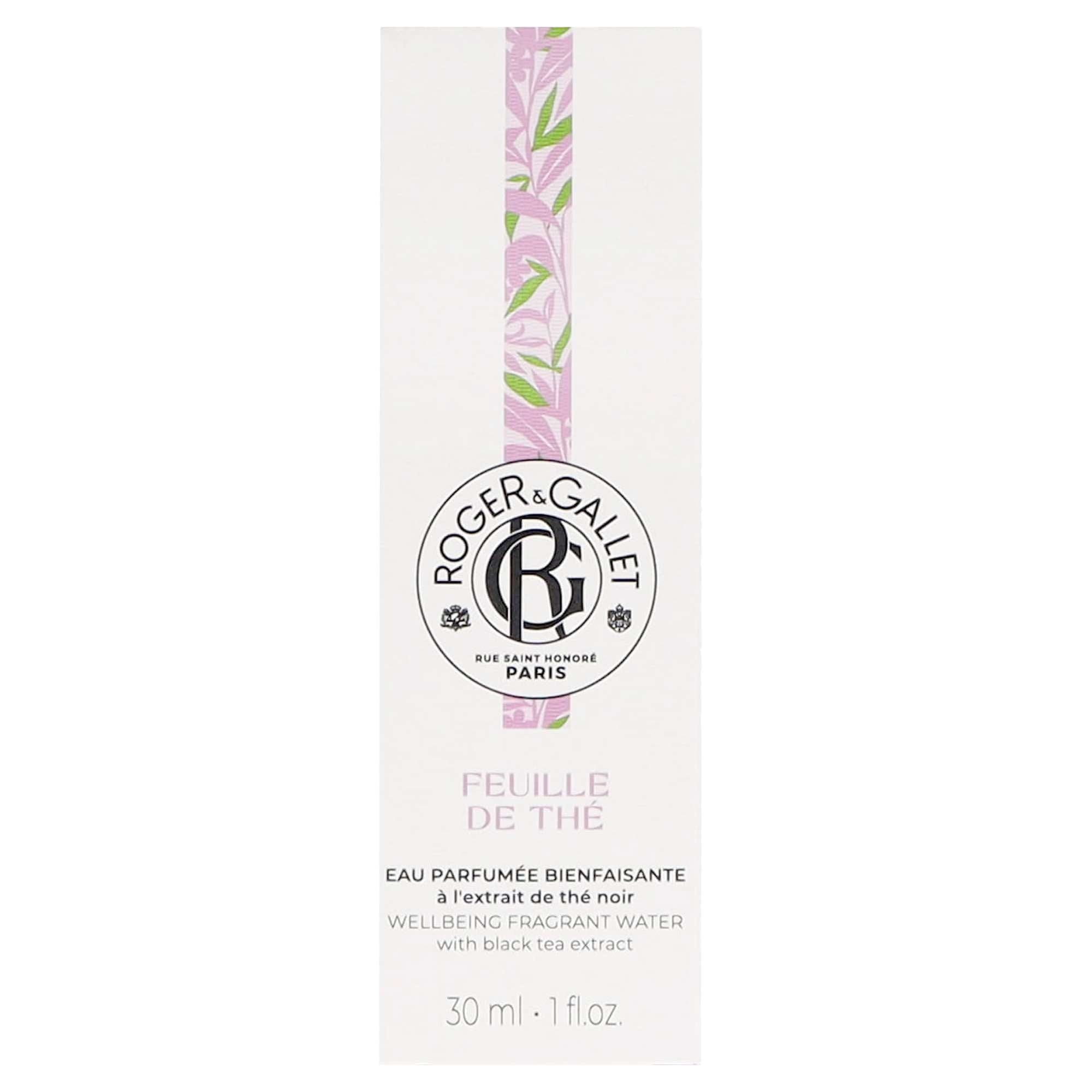 Roger & Gallet Feuille De Thé Wellbeing Fragrant Water 30 ml
