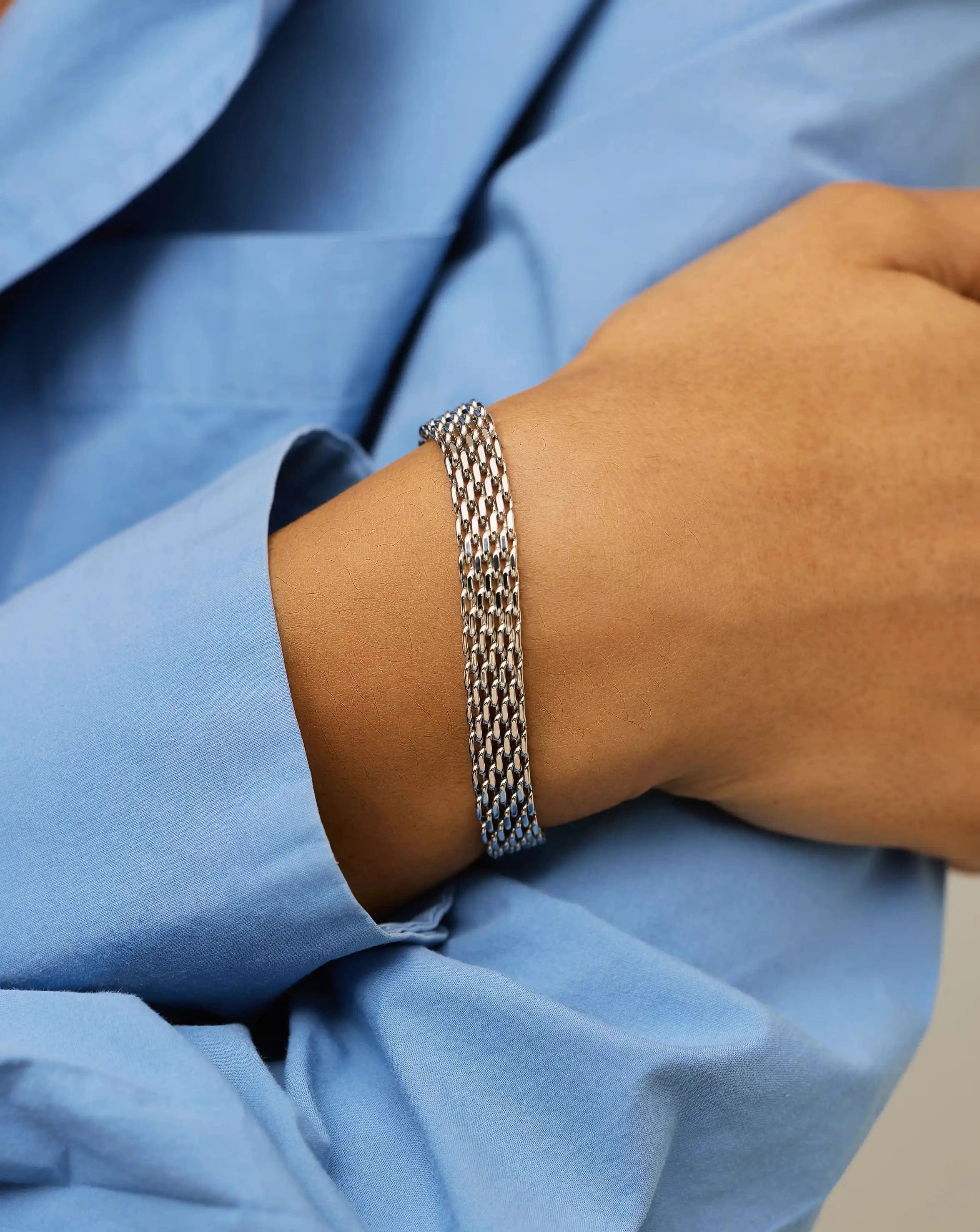 Missoma Heirloom Chain Bracelet | Platinum Plated
