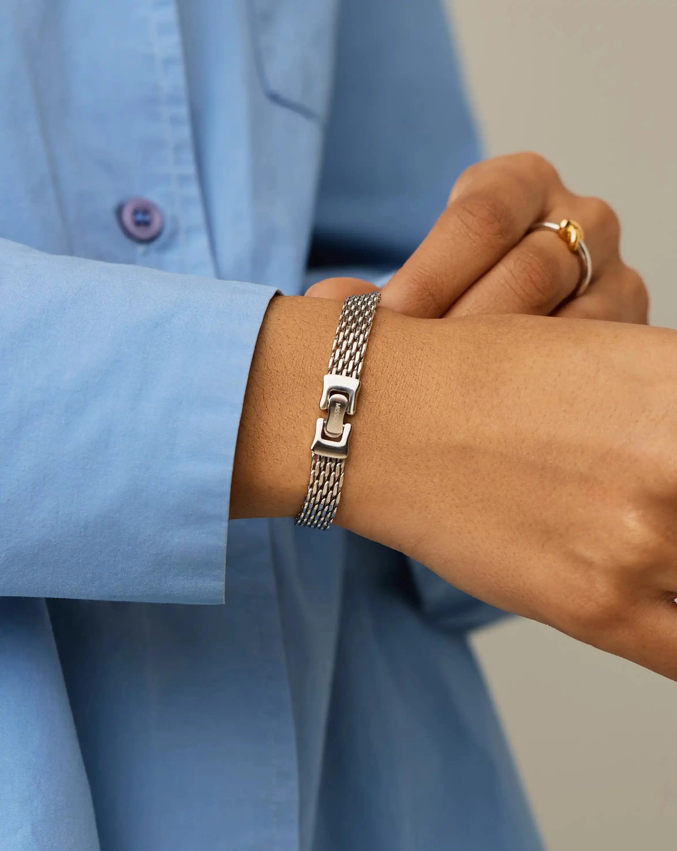 Missoma Heirloom Chain Bracelet | Platinum Plated