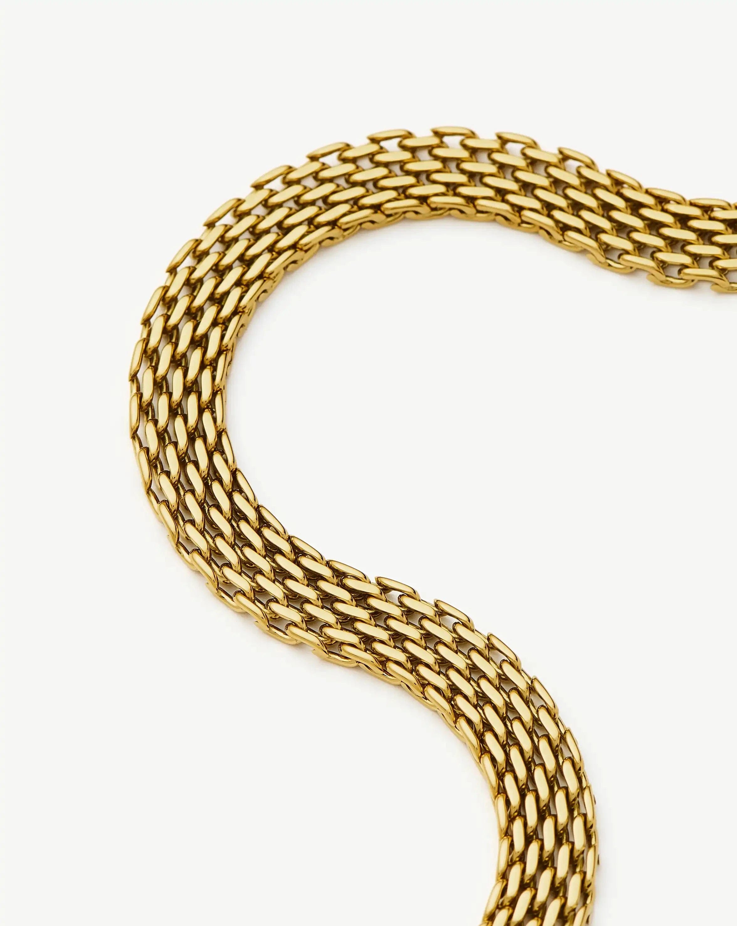 Missoma Heirloom Chain Choker Necklace | 18ct Gold Plated