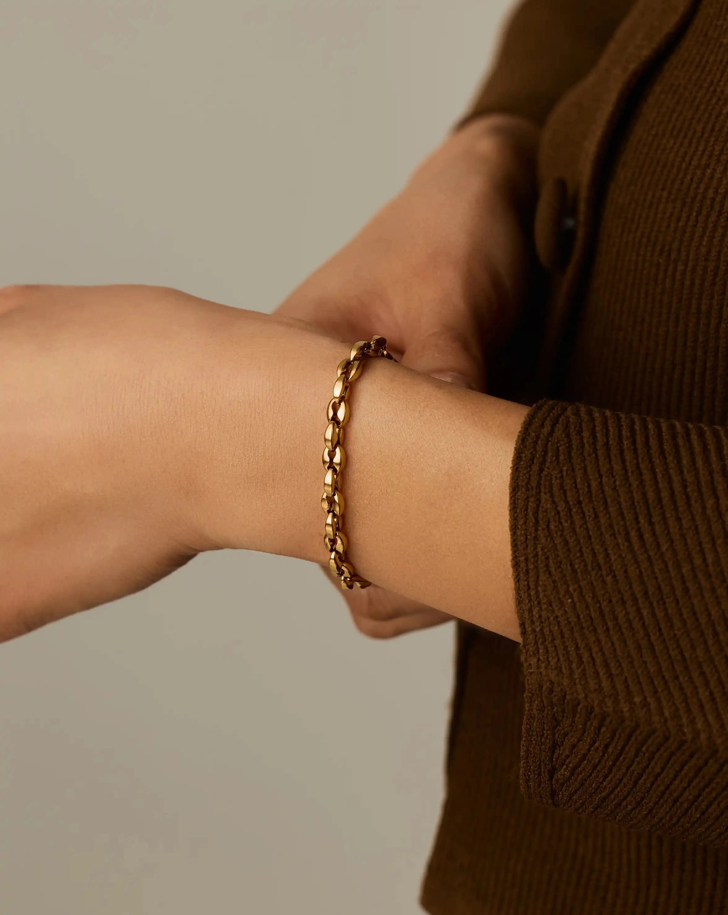 Missoma Mariner Chain Bracelet | 18ct Gold Plated