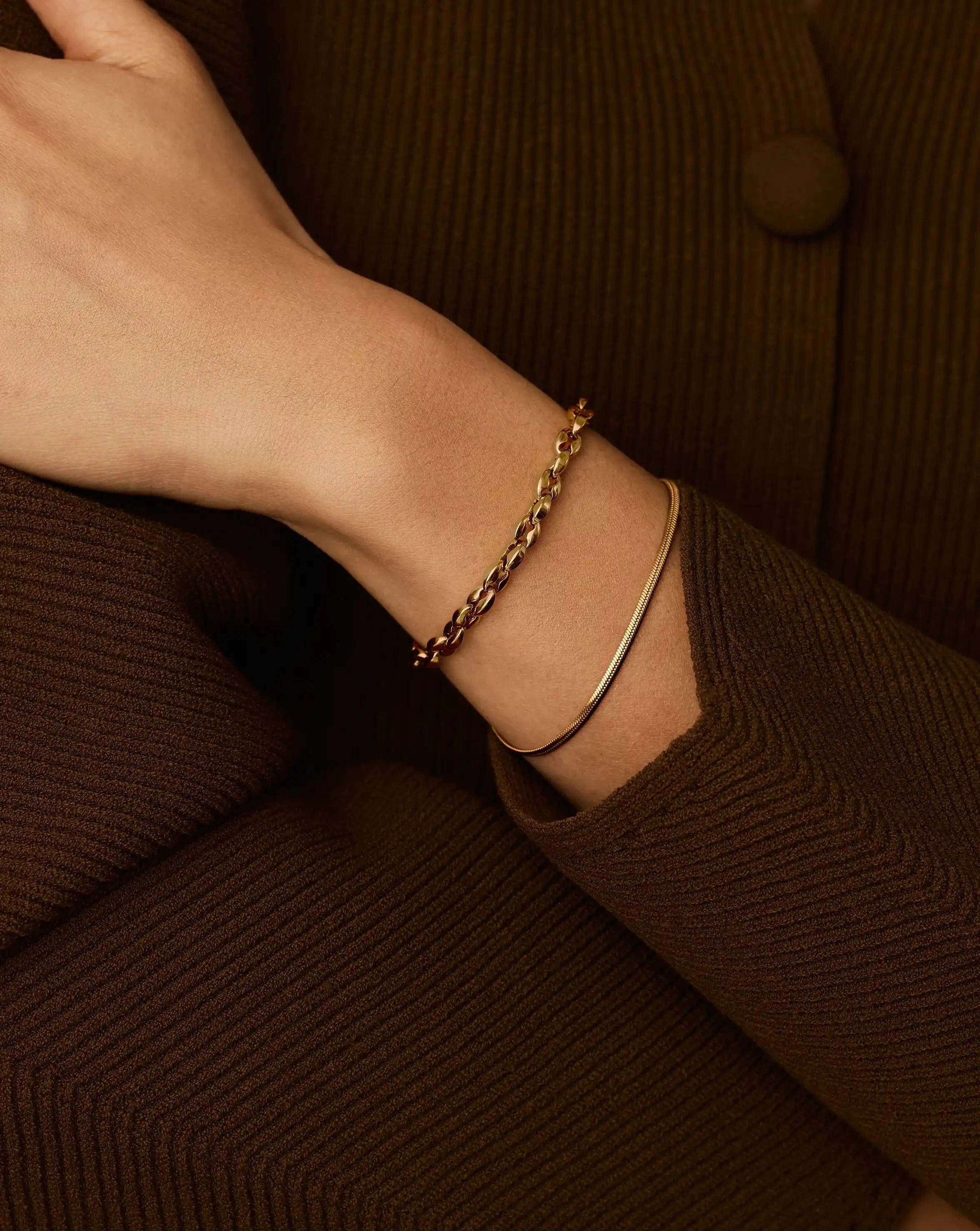 Missoma Mariner Chain Bracelet | 18ct Gold Plated