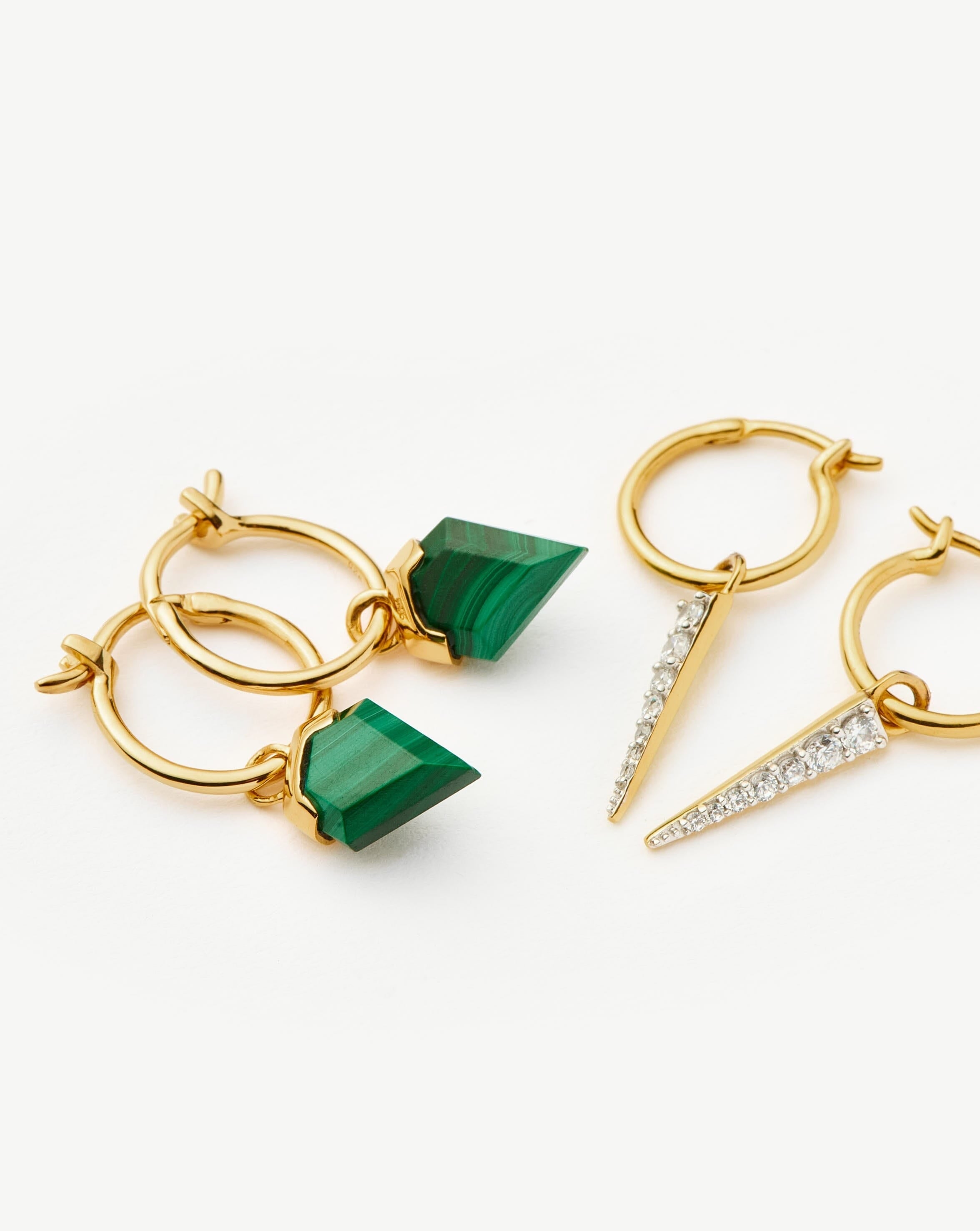 Missoma The Turn on the Charm Earring Set