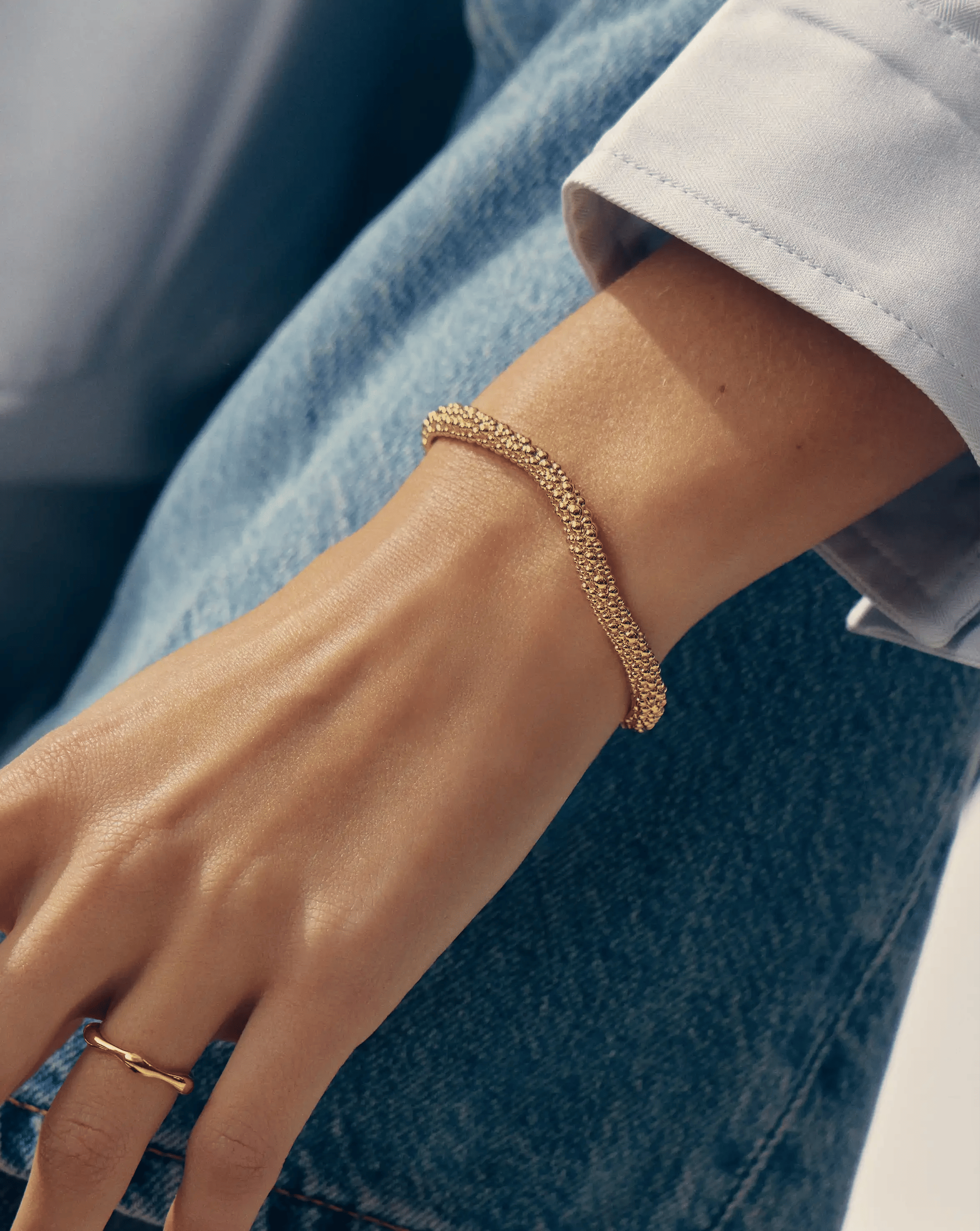Missoma Baya Claw Cuff | 18ct Gold Plated