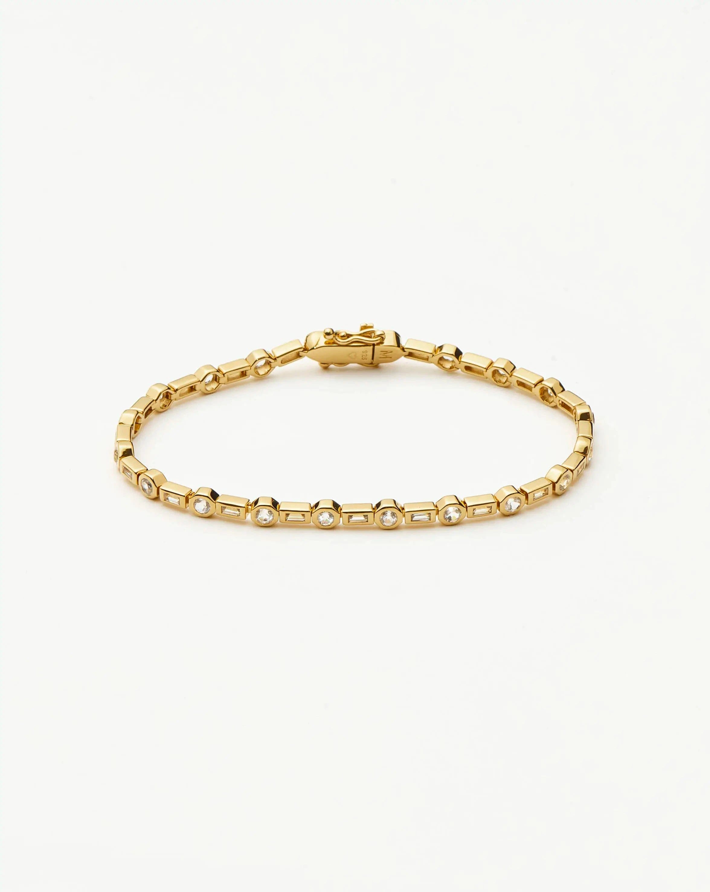 Missoma Lucy Williams Tennis Bracelet | 18ct Gold Vermeil