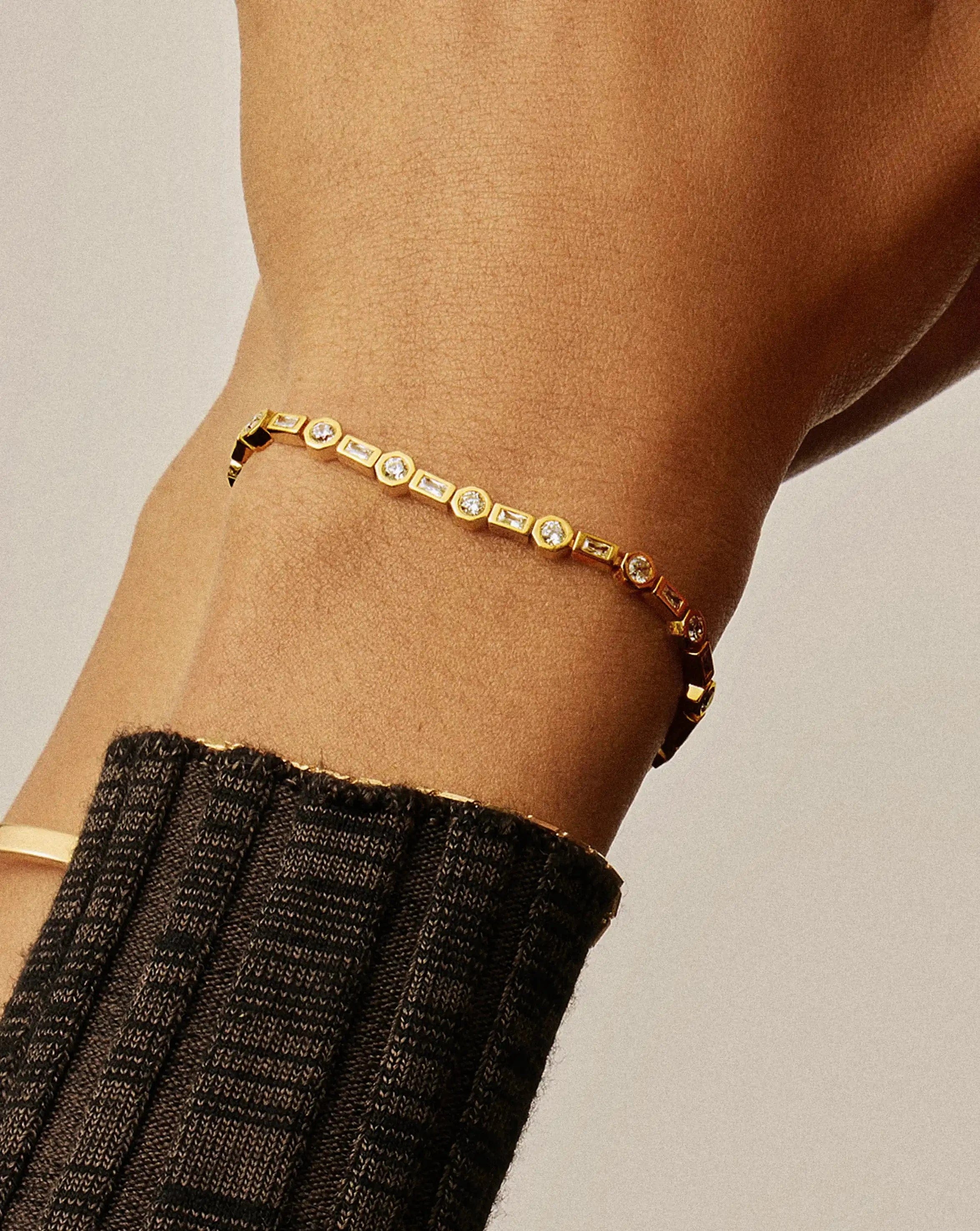 Missoma Lucy Williams Tennis Bracelet | 18ct Gold Vermeil