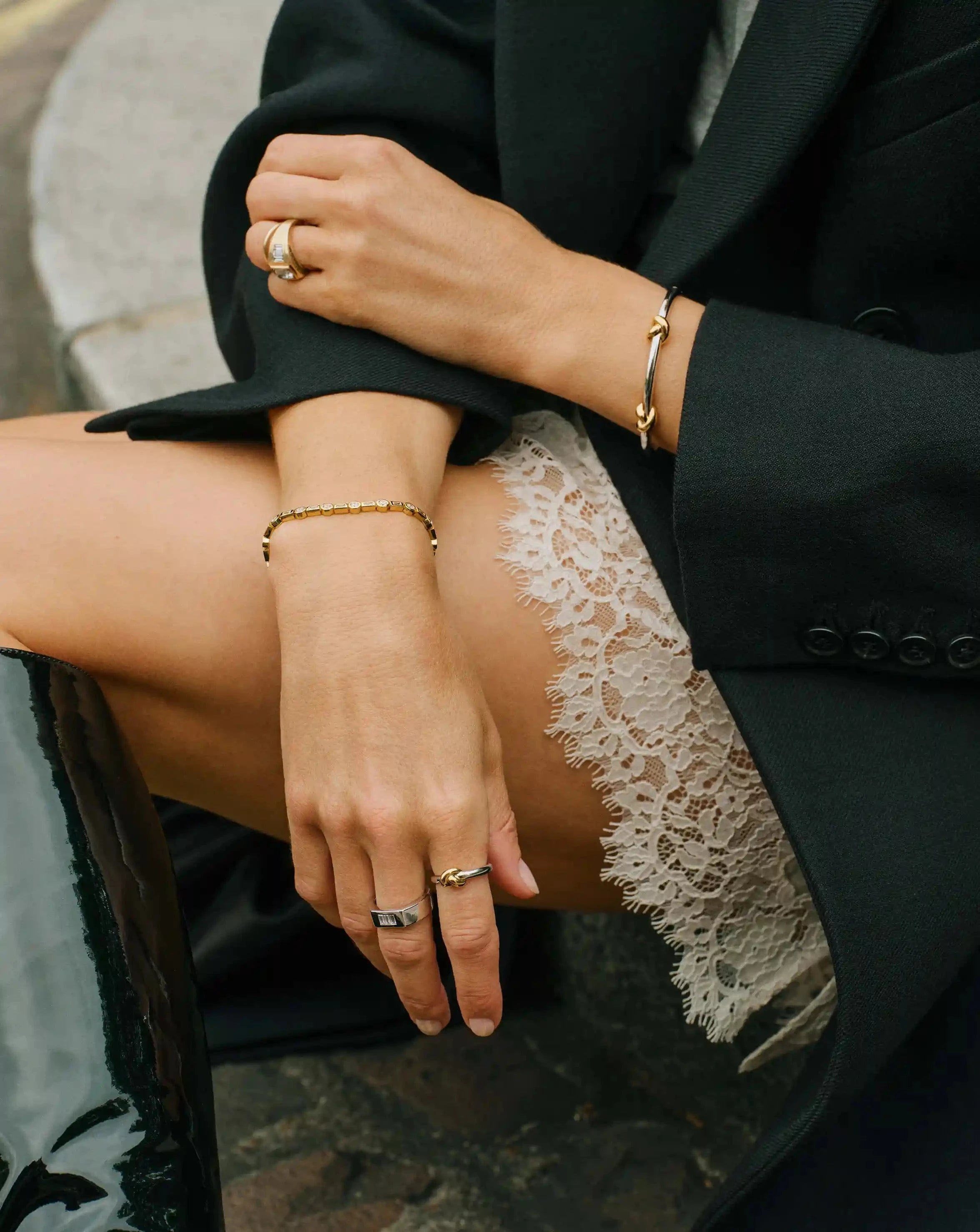 Missoma Lucy Williams Tennis Bracelet | 18ct Gold Vermeil