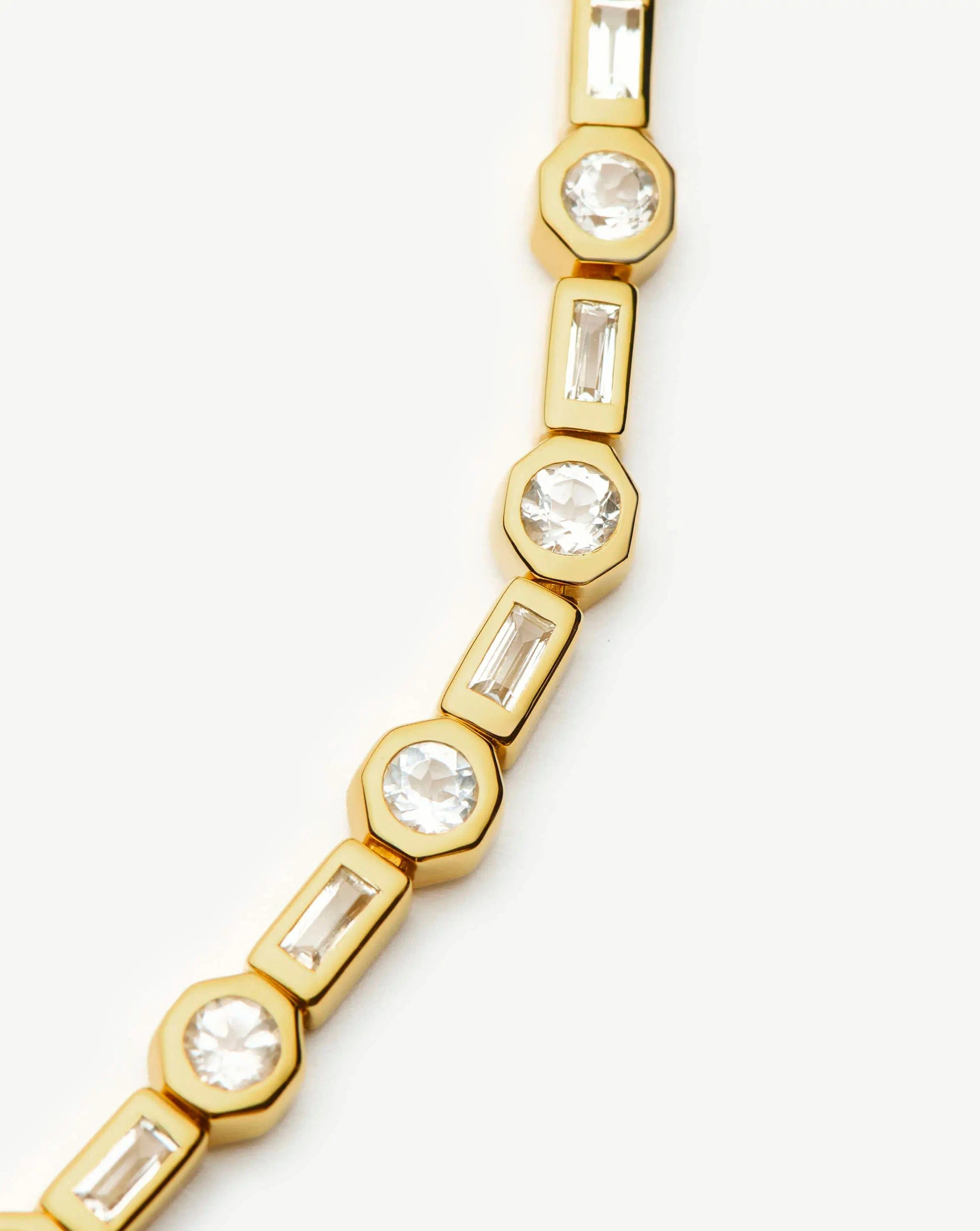 Missoma Lucy Williams Tennis Bracelet | 18ct Gold Vermeil