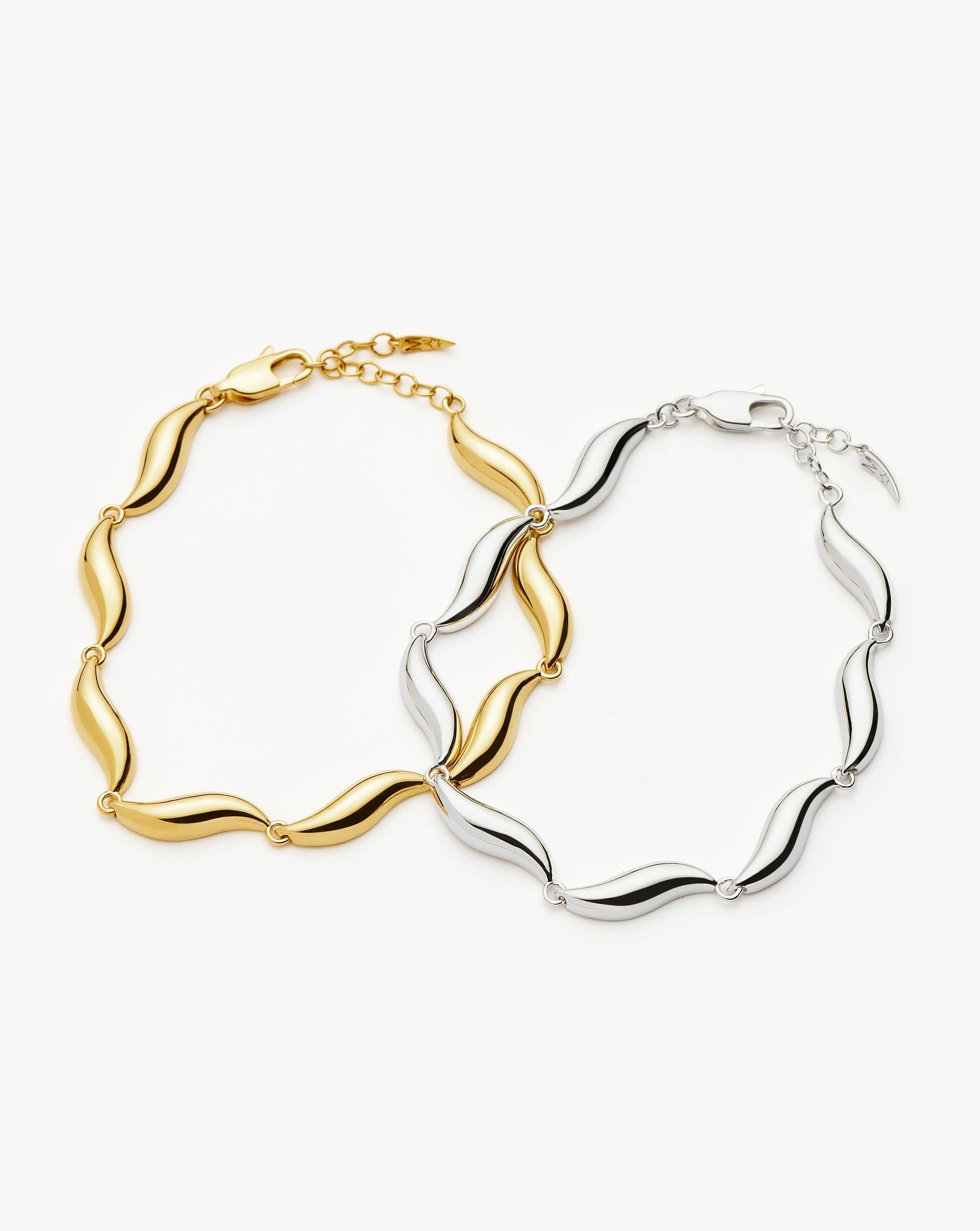 Missoma Savi Signature Link Chain Bracelet | 18ct Gold Plated