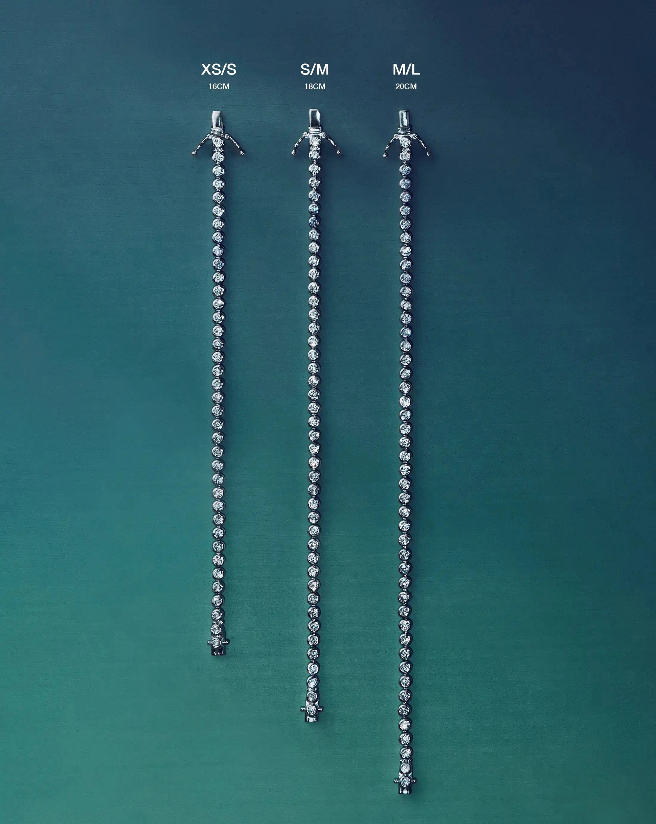 Missoma Tennis Round Bracelet | Sterling Silver Cubic Zirconia