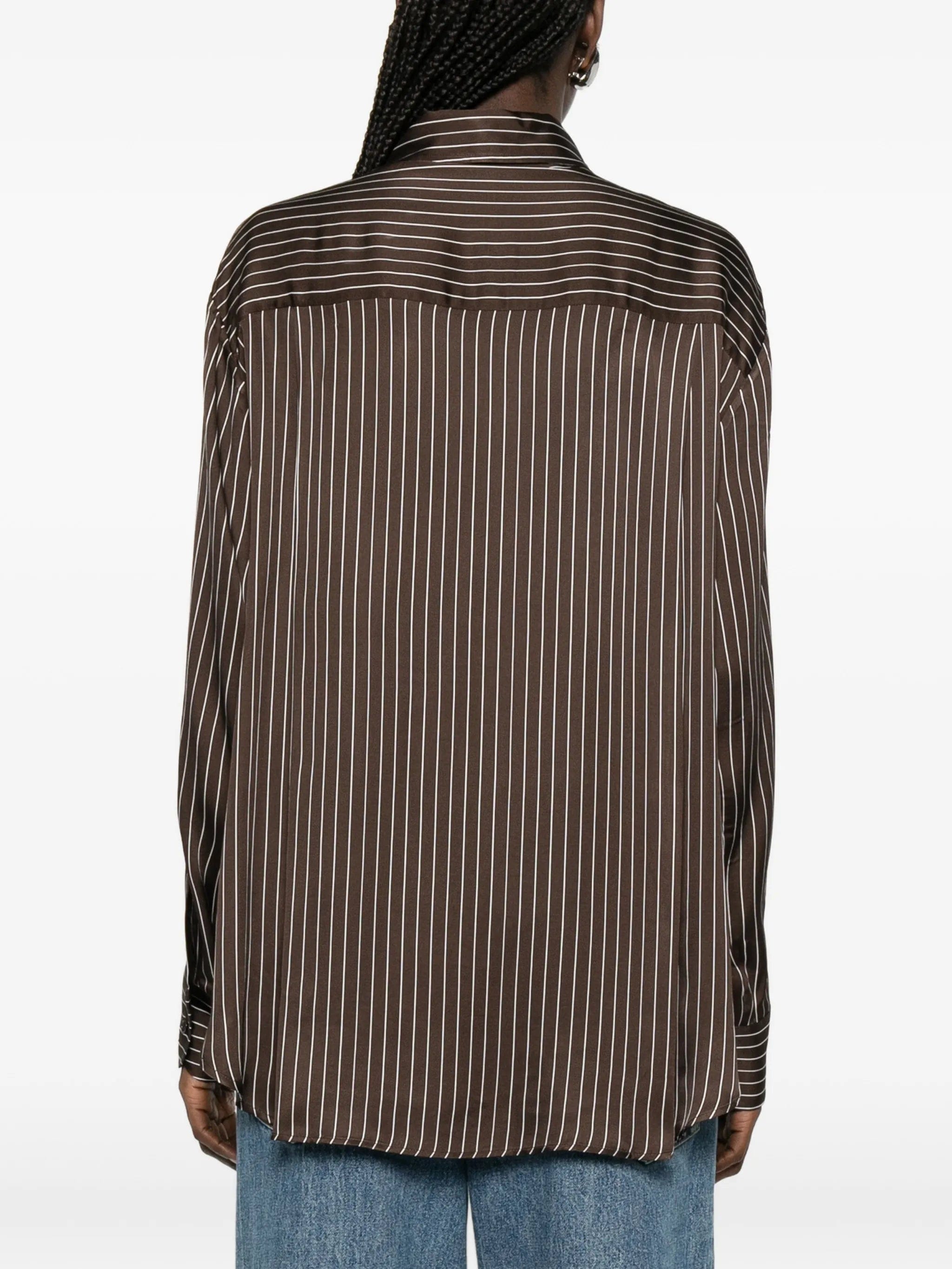 The Frankie Shop Peri striped shirt