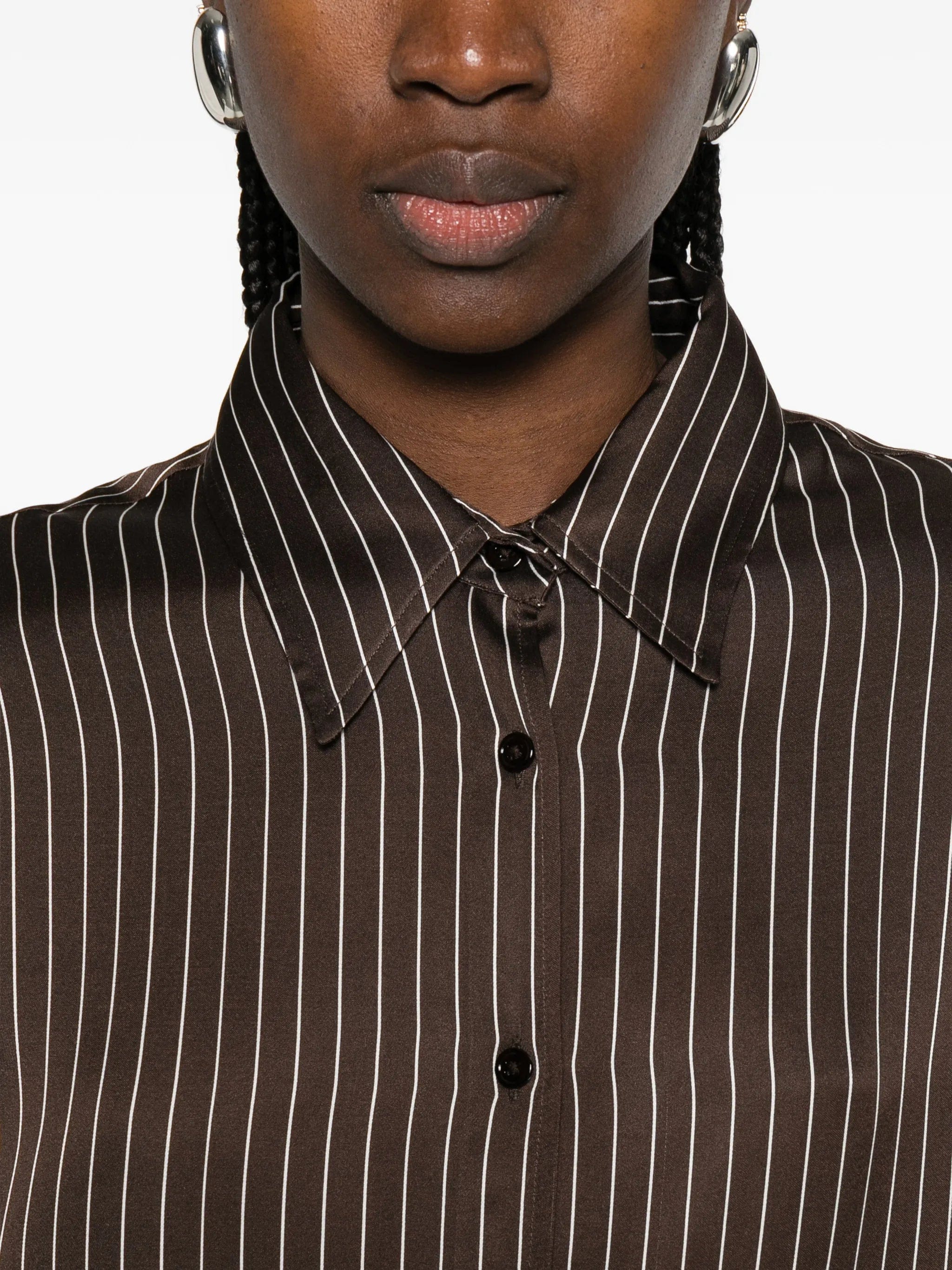 The Frankie Shop Peri striped shirt