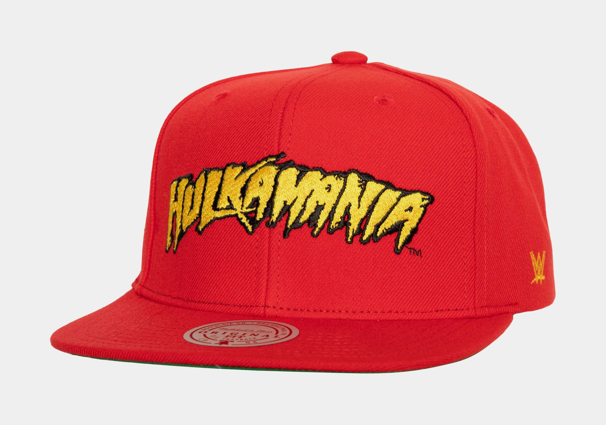 Mitchell & NESS WWE Hulk Hogan Snapback Mens Hat (Red)