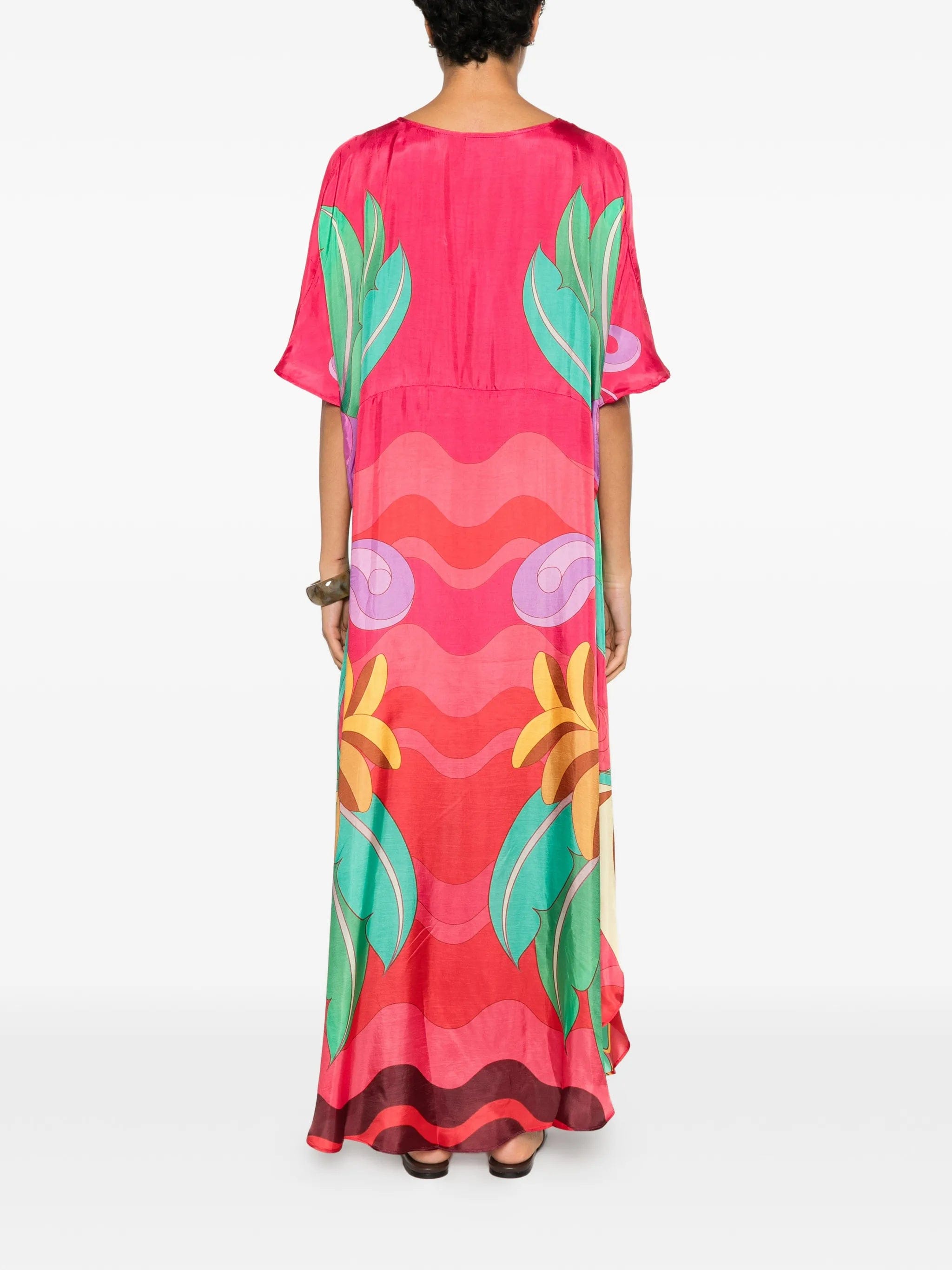 FARM Rio Banana Queen graphic - print maxi dress