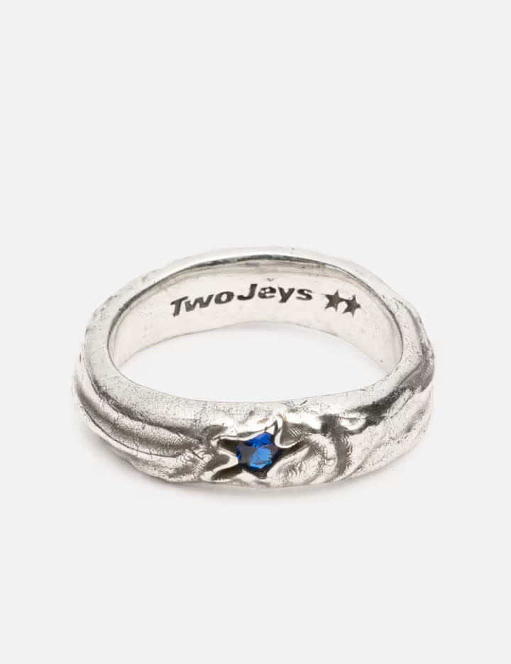 Twojeys Blue Stone Ring