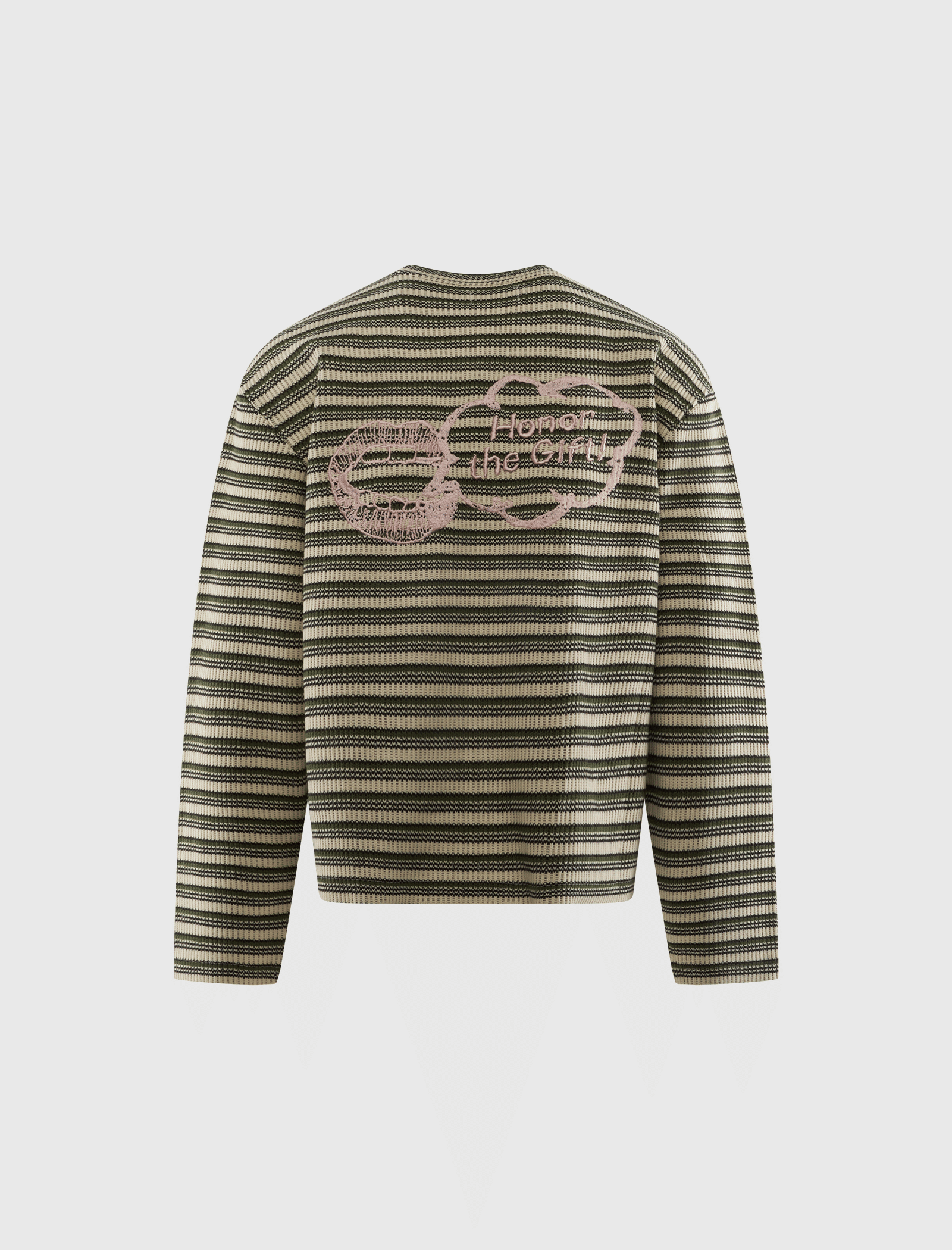 HONOR THE GIFT SPEAK STRIPED CREW