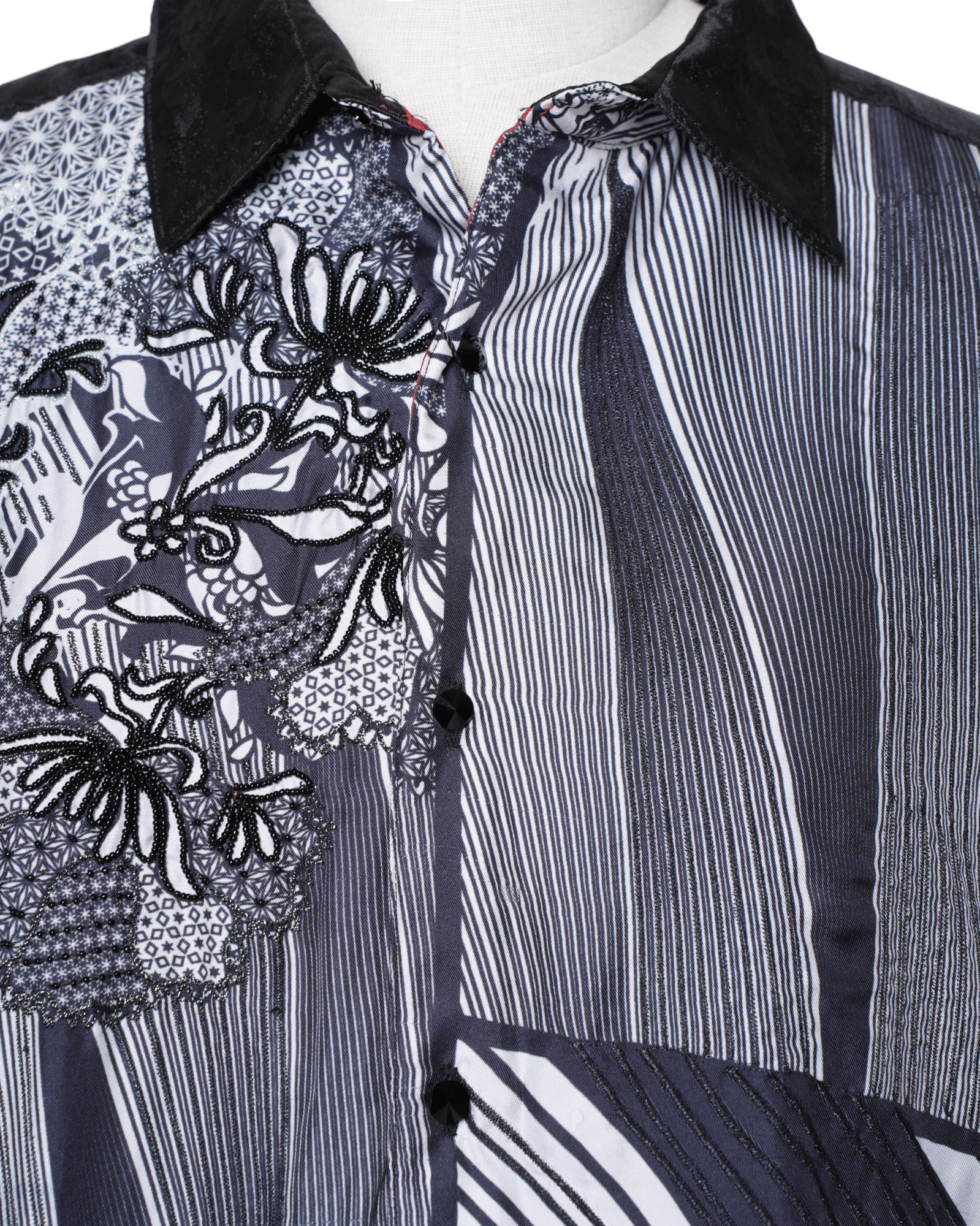 Robert Graham Black & White Shirt
