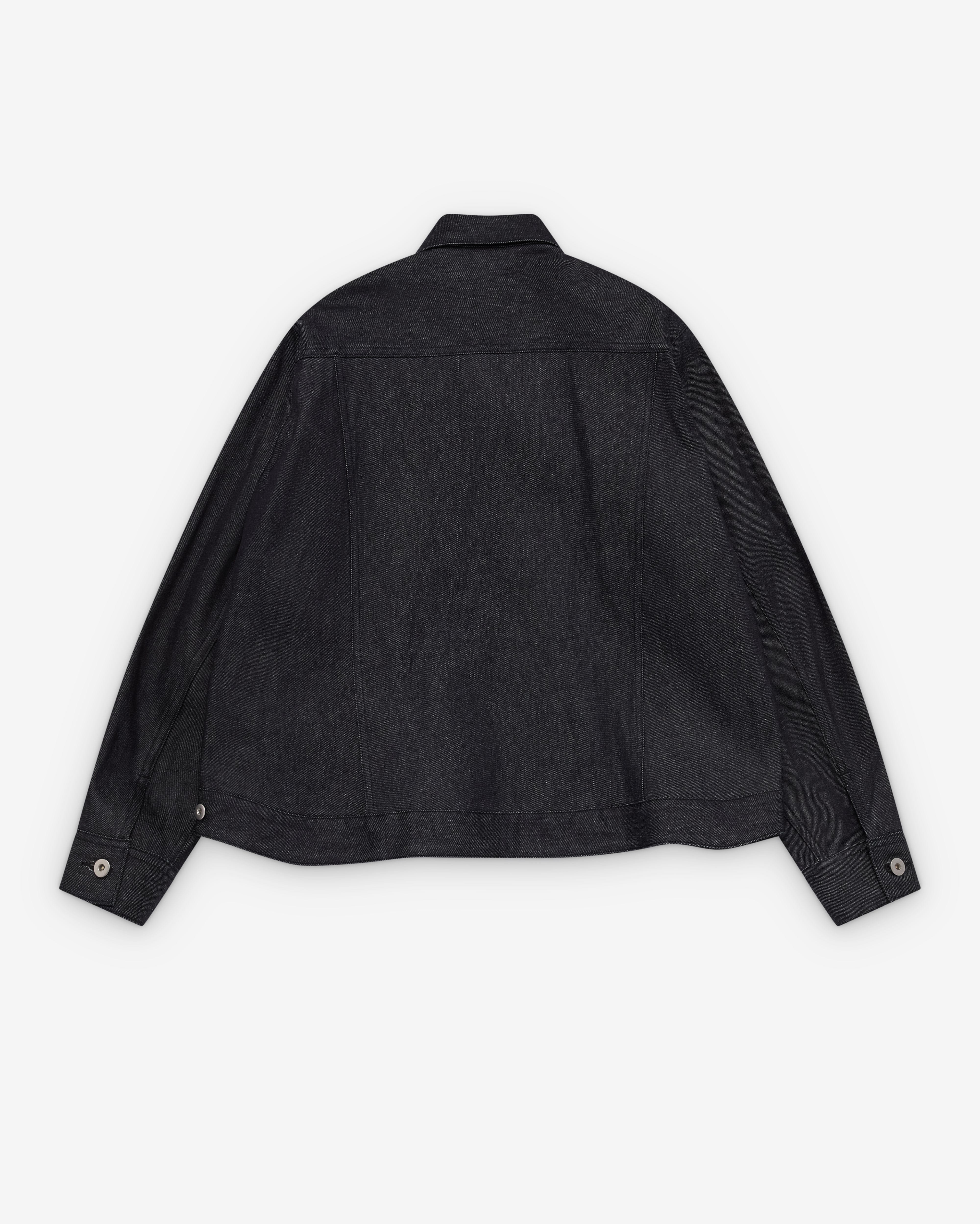 CDG Black Collection Black Comme des Garçons - Men's Button Up Jacket - (Indigo)